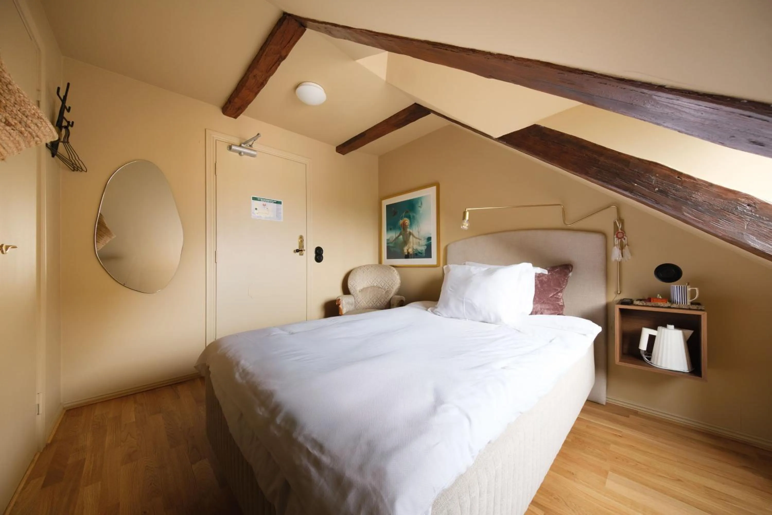 Bed in Köpmans Boutique Hotel & Bistro