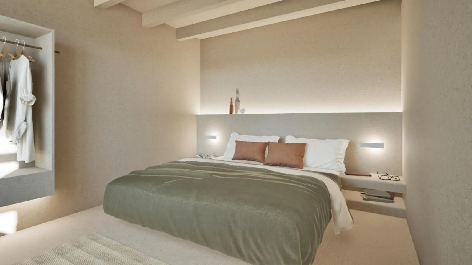 Bed in Ta Spitakia