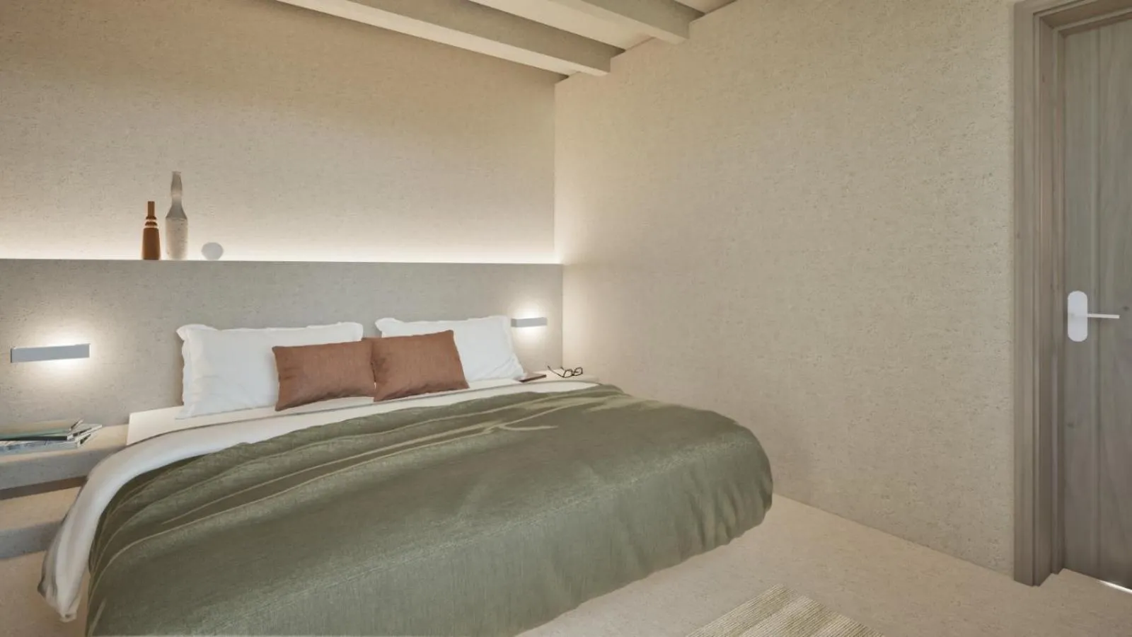 Bed in Ta Spitakia