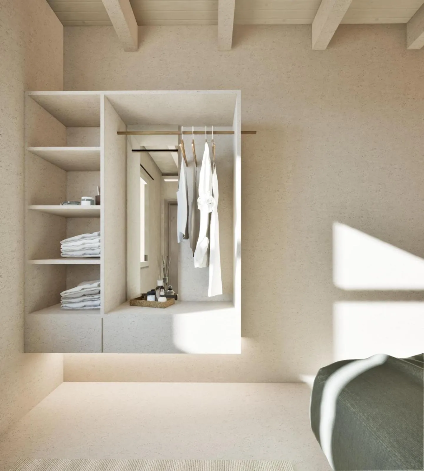 Bed in Ta Spitakia