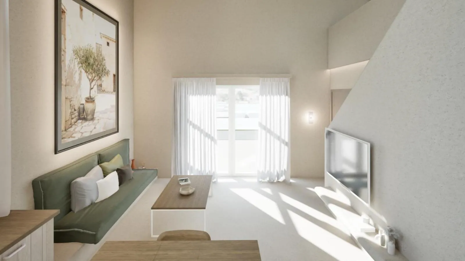 Bed in Ta Spitakia