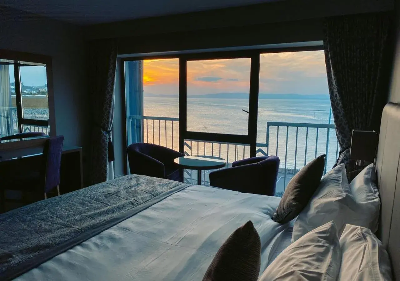 View (from property/room), Bed in Allingham Arms Hotel View (from property/room), Bed in Allingham Arms Hotel