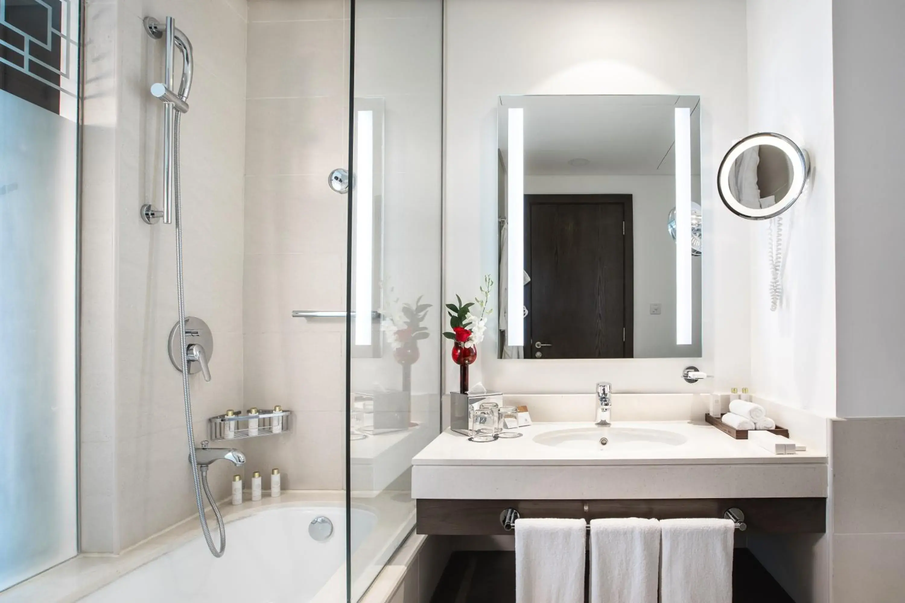 Bathroom in Royal M Hotel Fujairah by Gewan Bathroom in Royal M Hotel Fujairah by Gewan