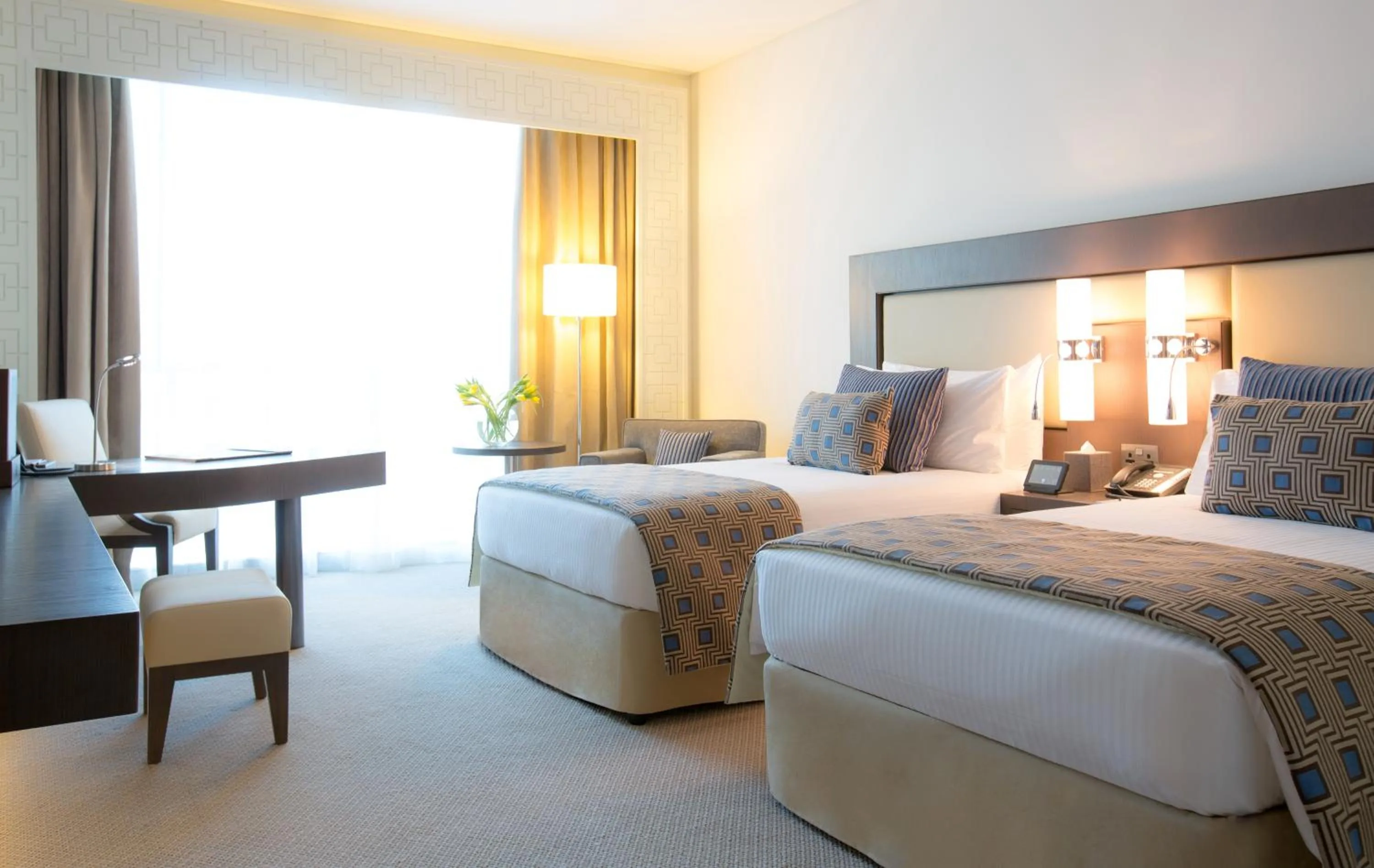 Shower, Bed in Royal M Hotel Fujairah by Gewan