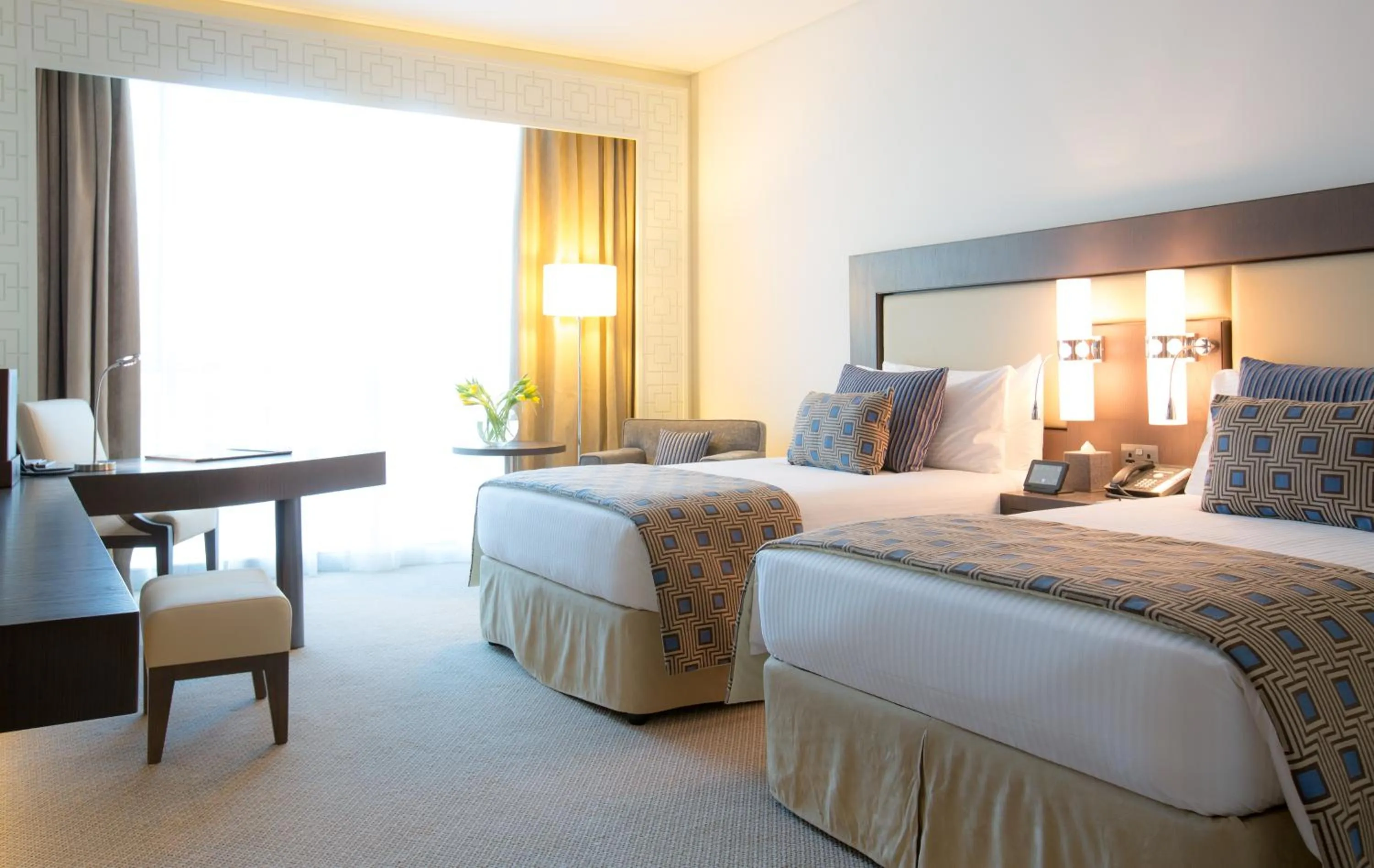 Bed in Royal M Hotel Fujairah by Gewan