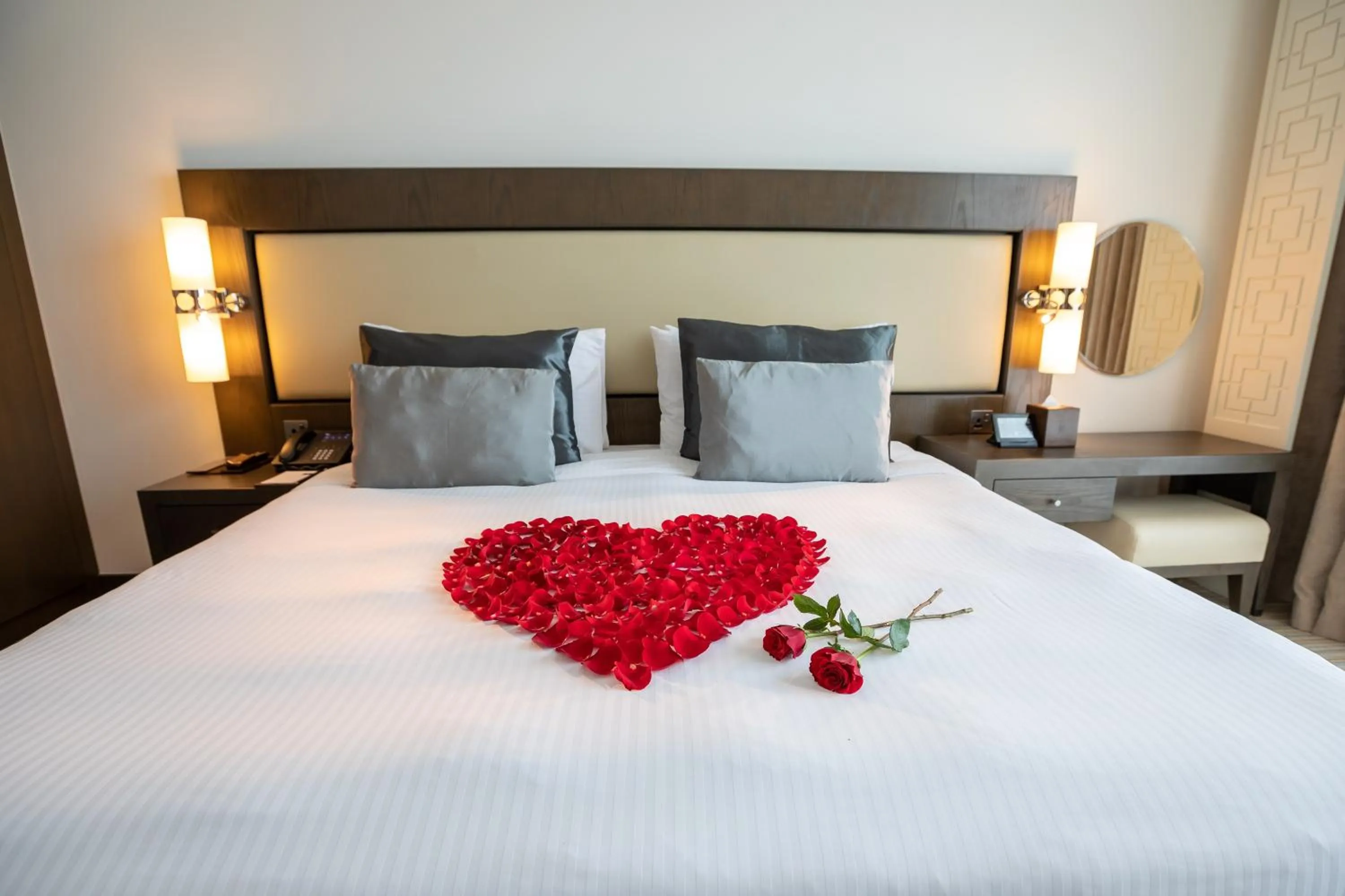 Bed in Royal M Hotel Fujairah by Gewan