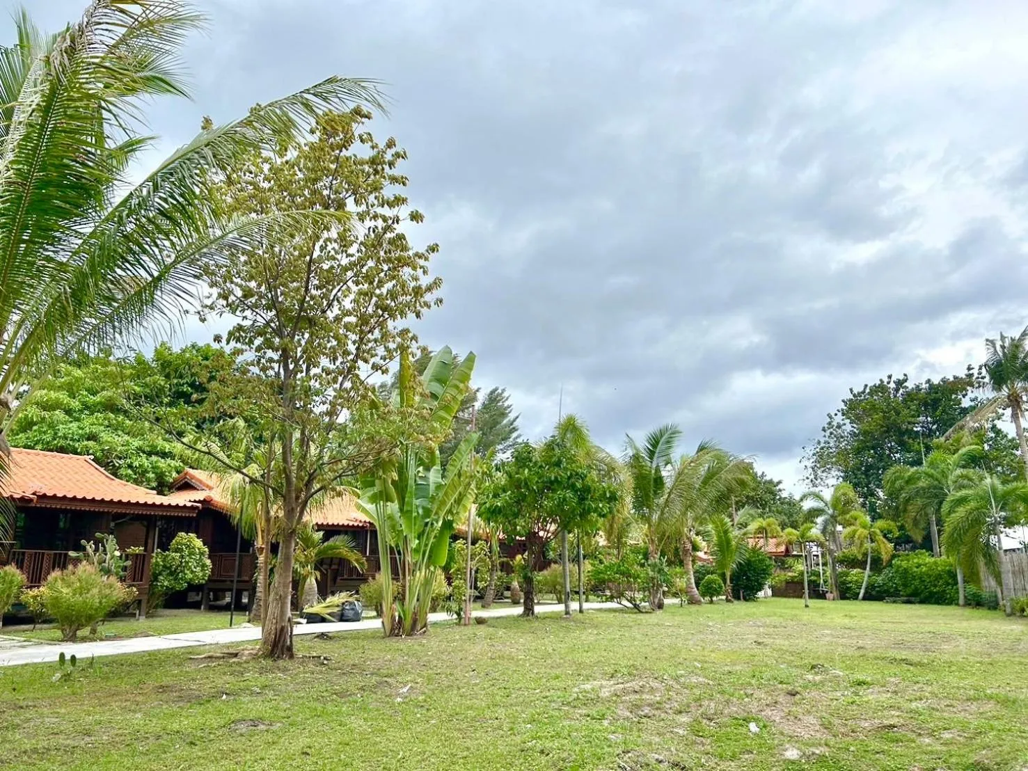 Garden in Sea Beach at Lipe