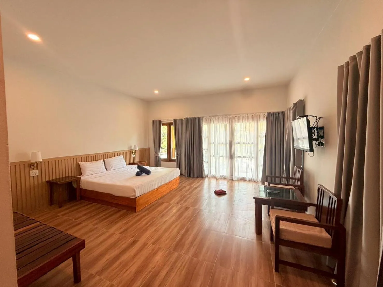 Bed in Sea Beach at Lipe