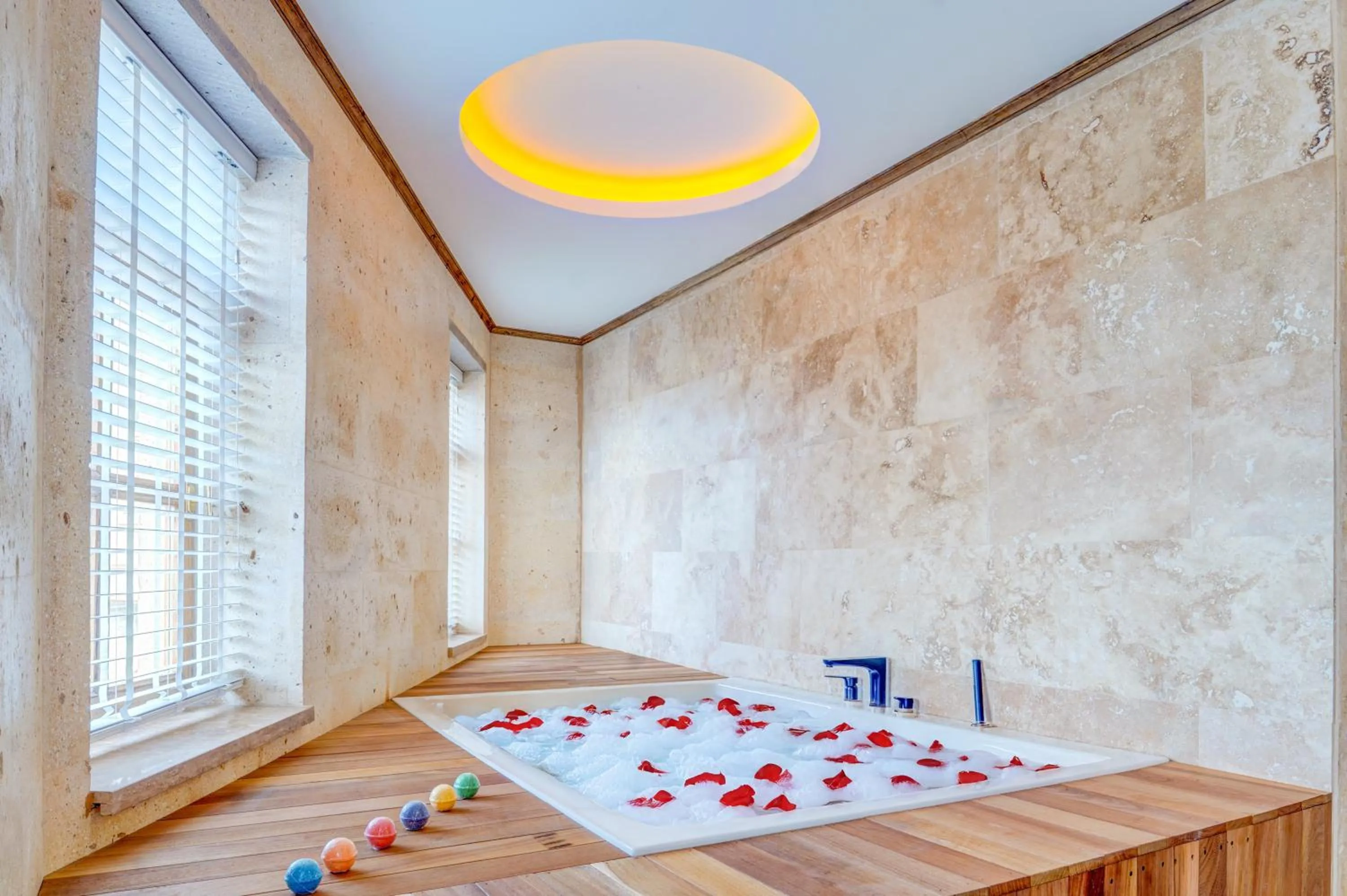 Bed in Unique Cappadocia Palace