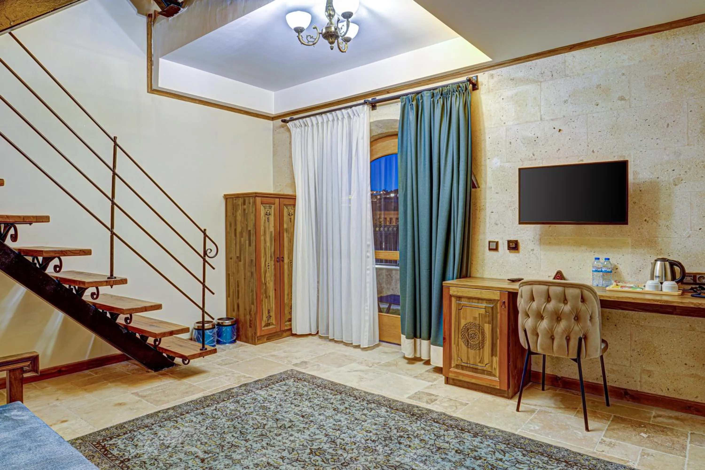 Seating area in Unique Cappadocia Palace