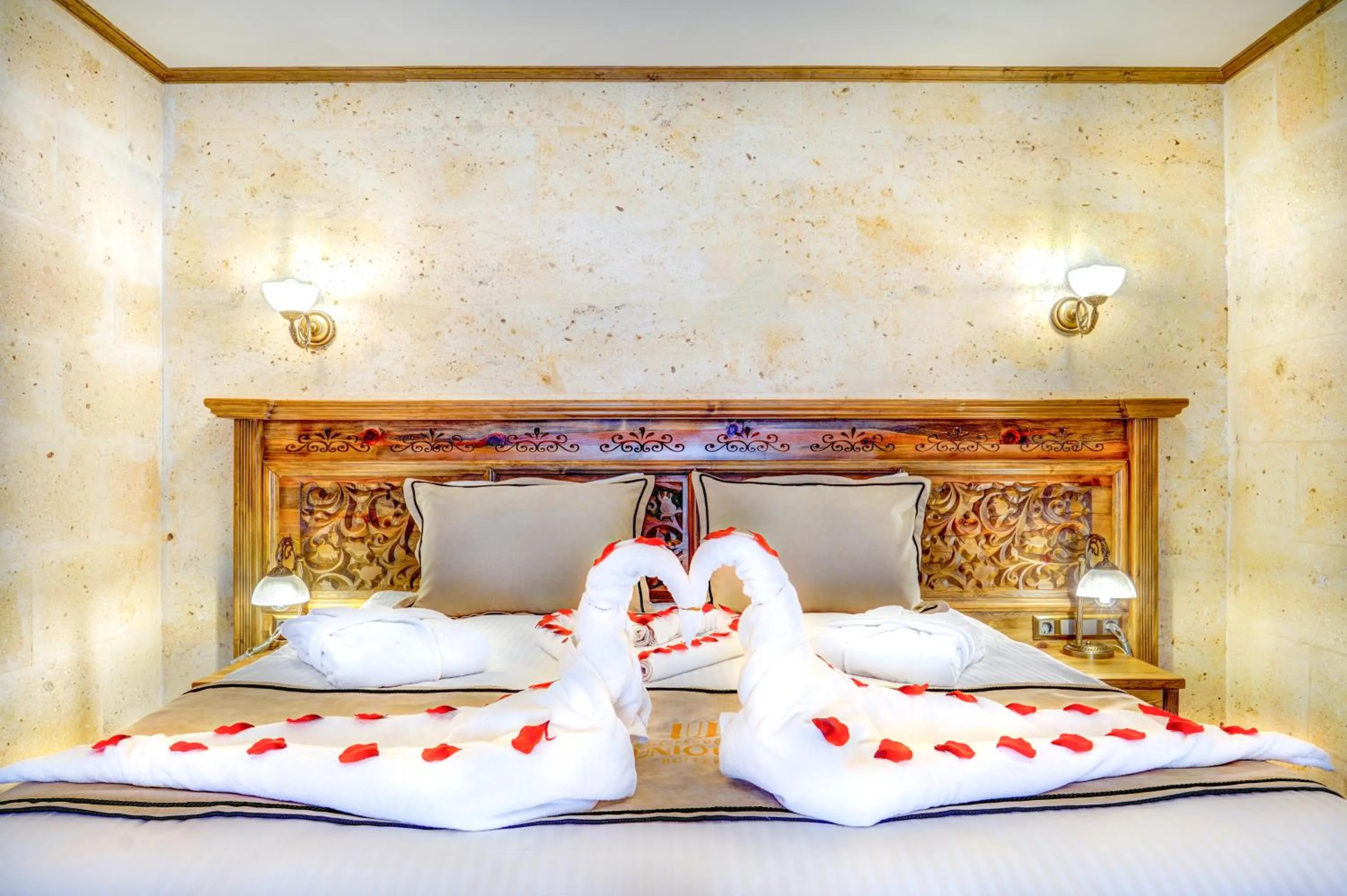 Bedroom, Bed in Unique Cappadocia Palace