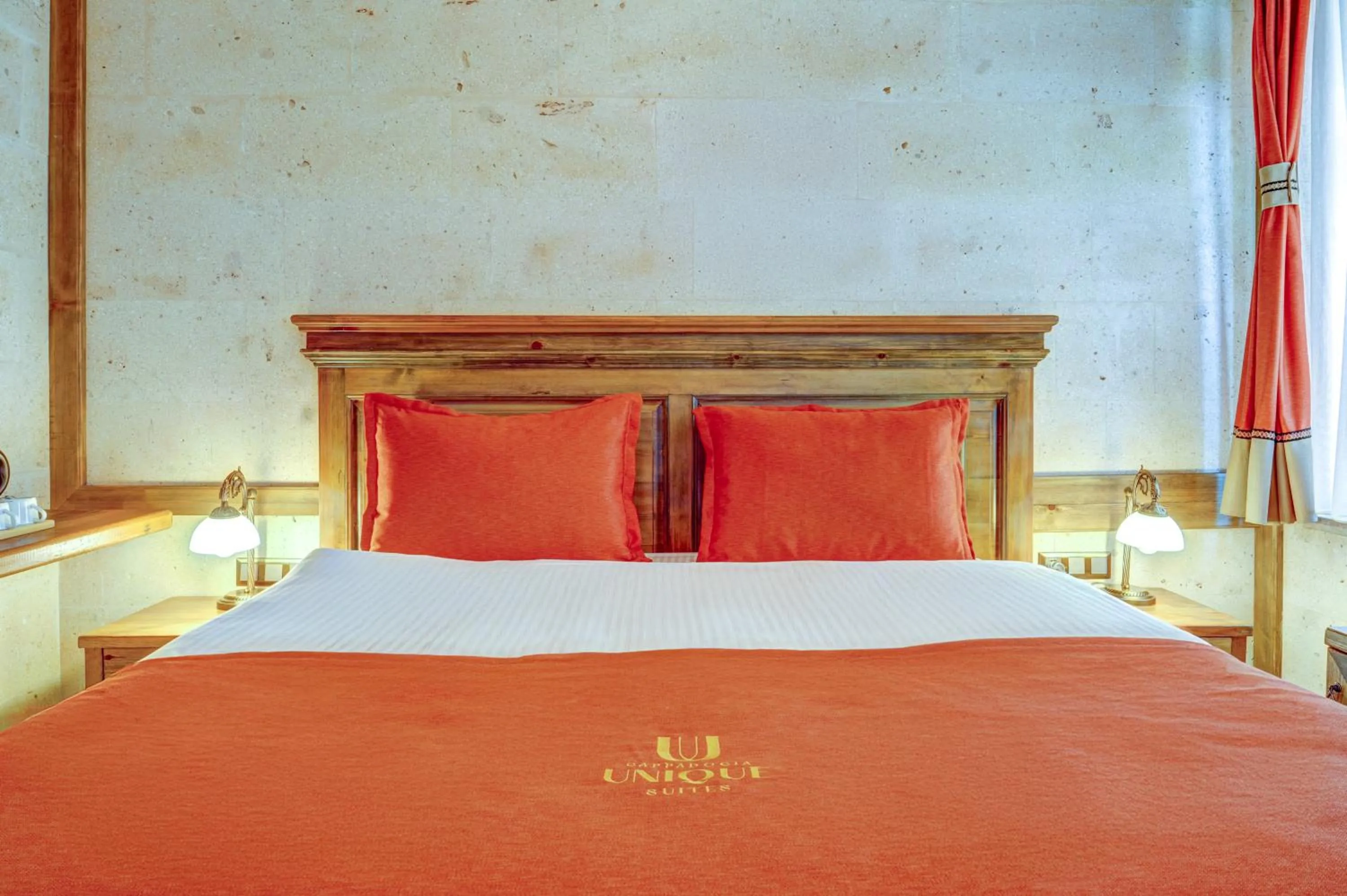 Photo of the whole room, Bed in Unique Cappadocia Palace