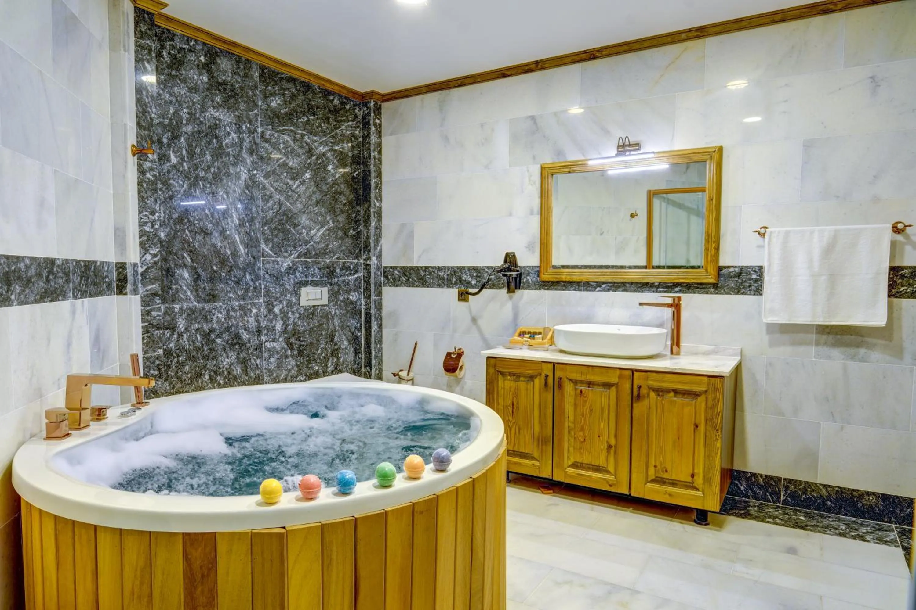 Hot Tub in Unique Cappadocia Palace