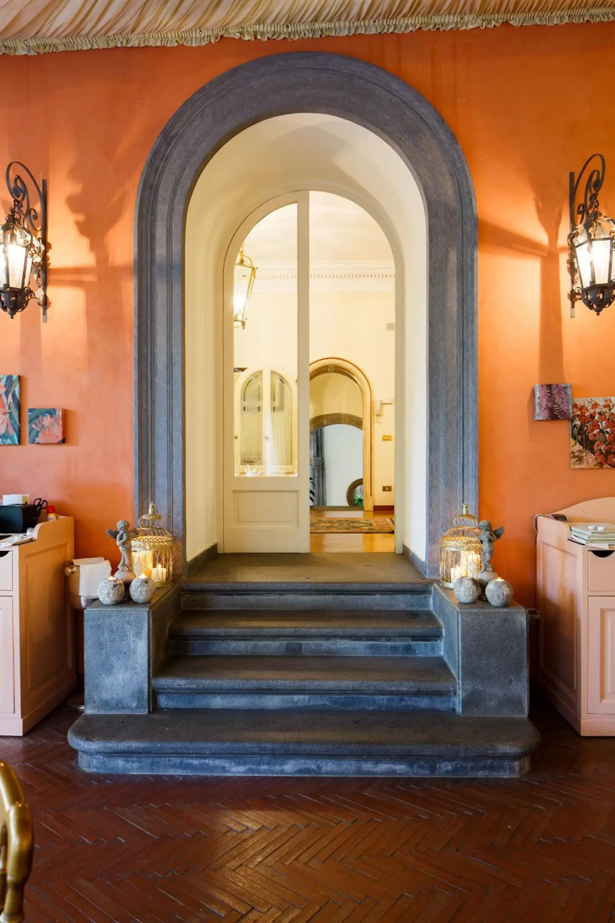 Facade/entrance in Palazzo Marziale Facade/entrance in Palazzo Marziale