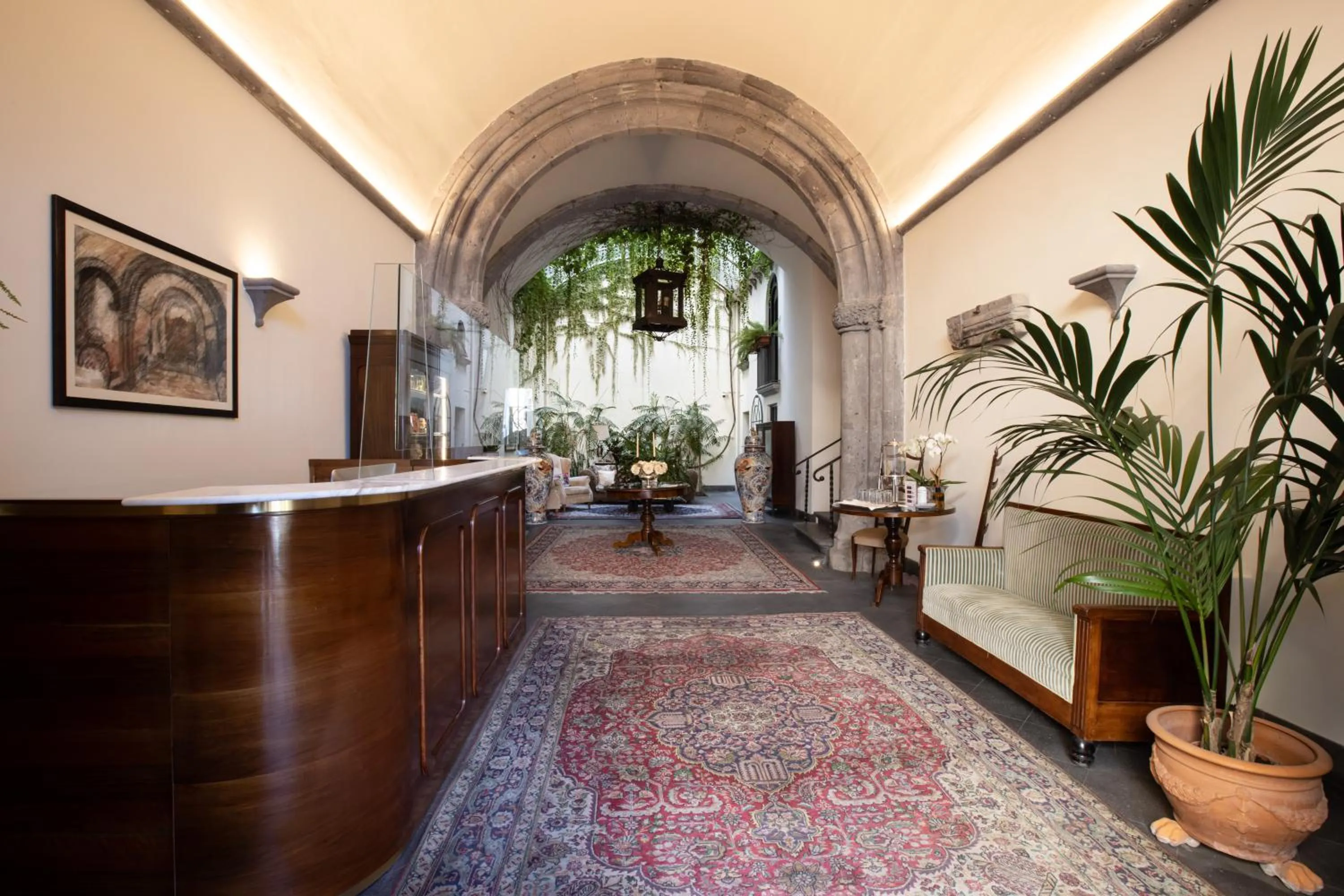 Lobby or reception in Palazzo Marziale