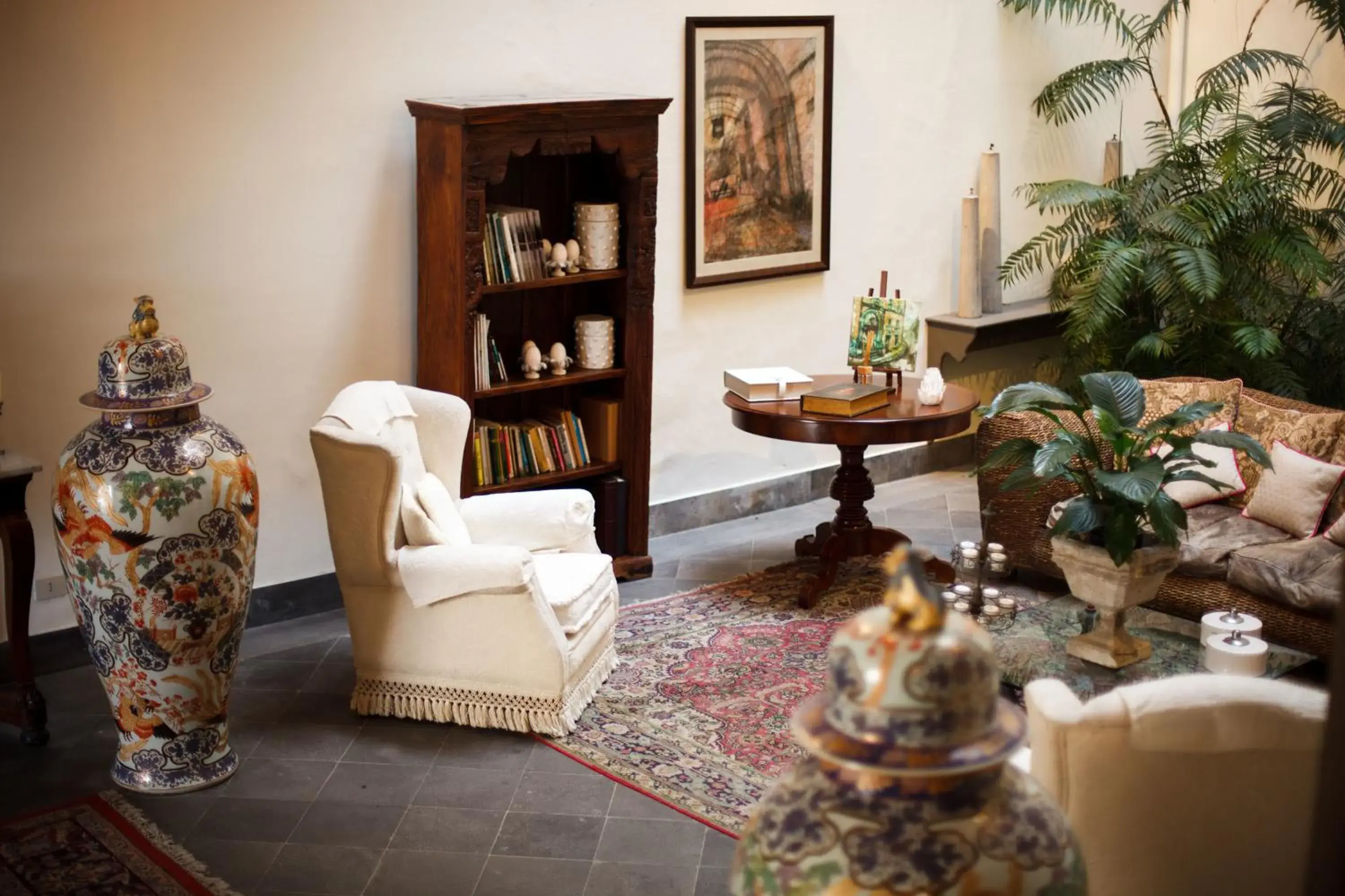 Living room in Palazzo Marziale Living room in Palazzo Marziale