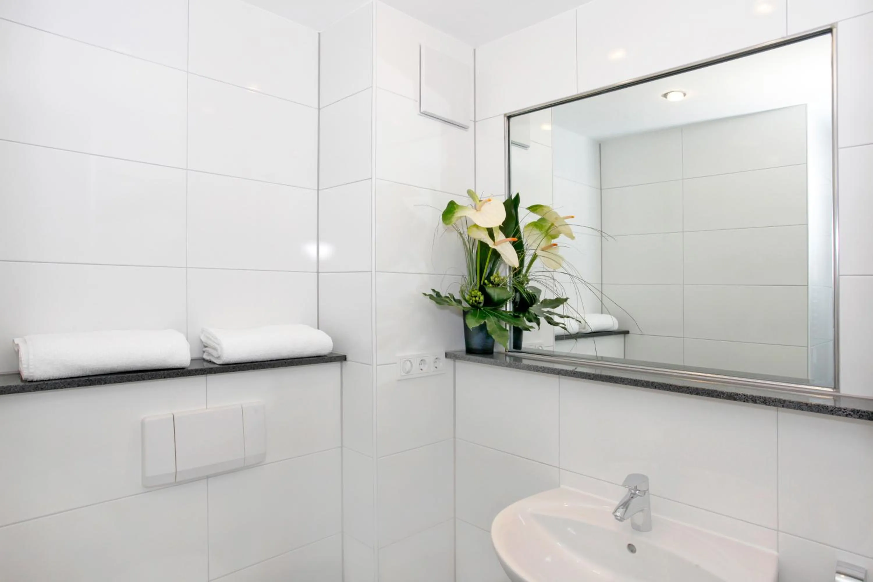 Bathroom in Hotel Apartment Laforsch