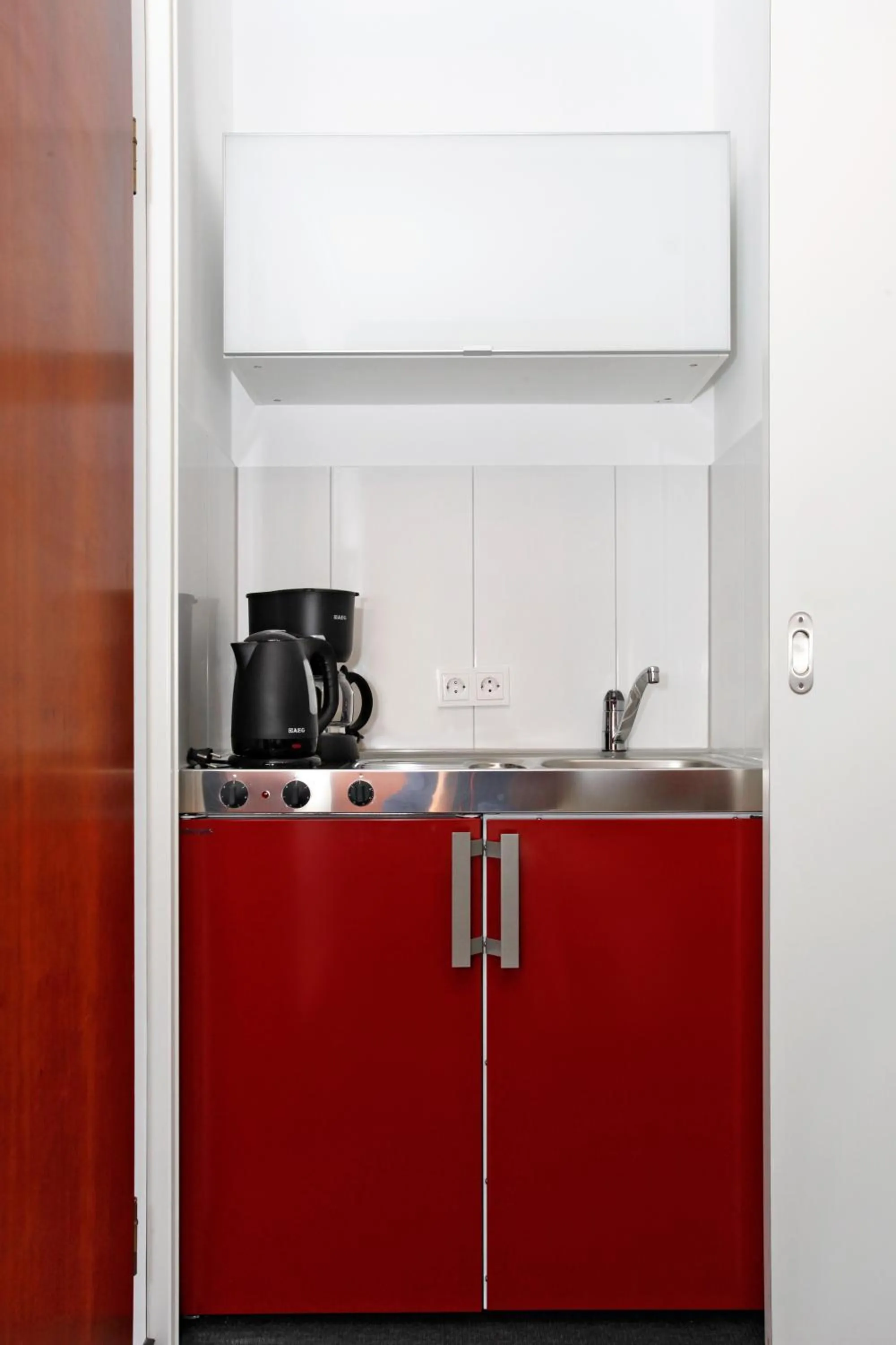 Kitchen or kitchenette in Hotel Apartment Laforsch