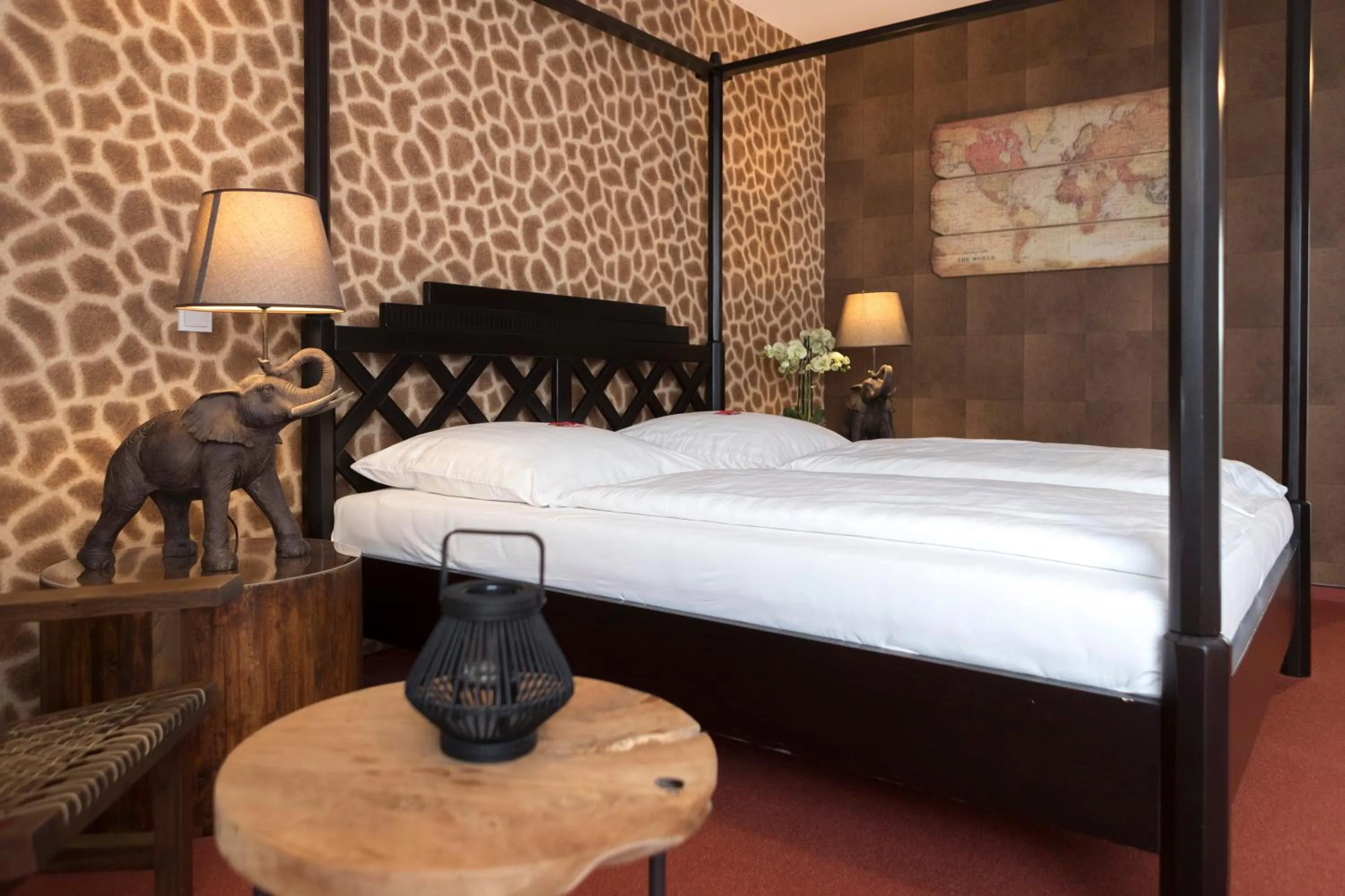 Photo of the whole room, Bed in Hotel Apartment Laforsch