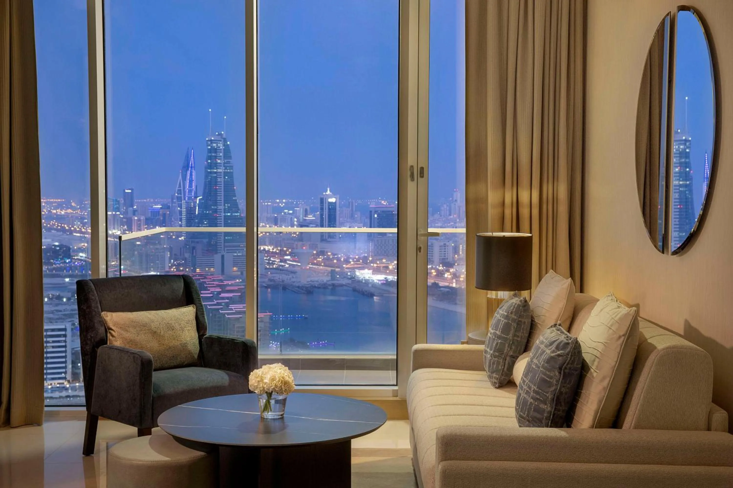 Balcony/Terrace in Hilton Bahrain City Centre Hotel & Residences