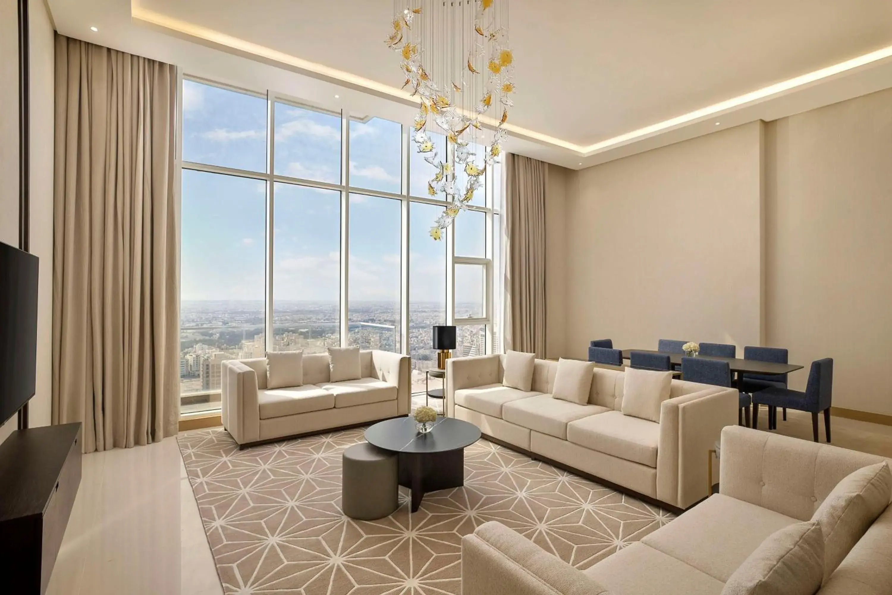 View (from property/room) in Hilton Bahrain City Centre Hotel & Residences View (from property/room) in Hilton Bahrain City Centre Hotel & Residences