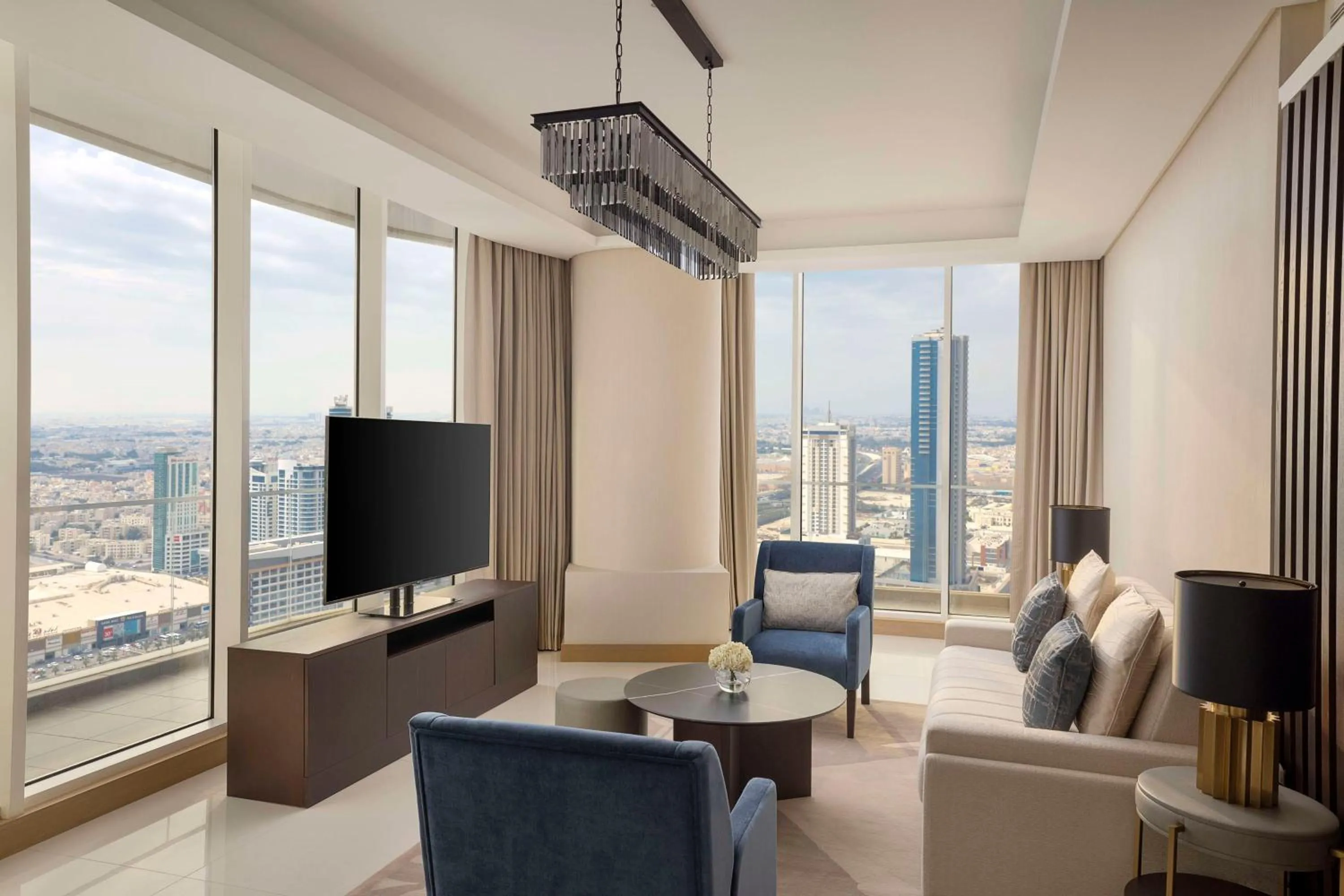 TV and multimedia in Hilton Bahrain City Centre Hotel & Residences