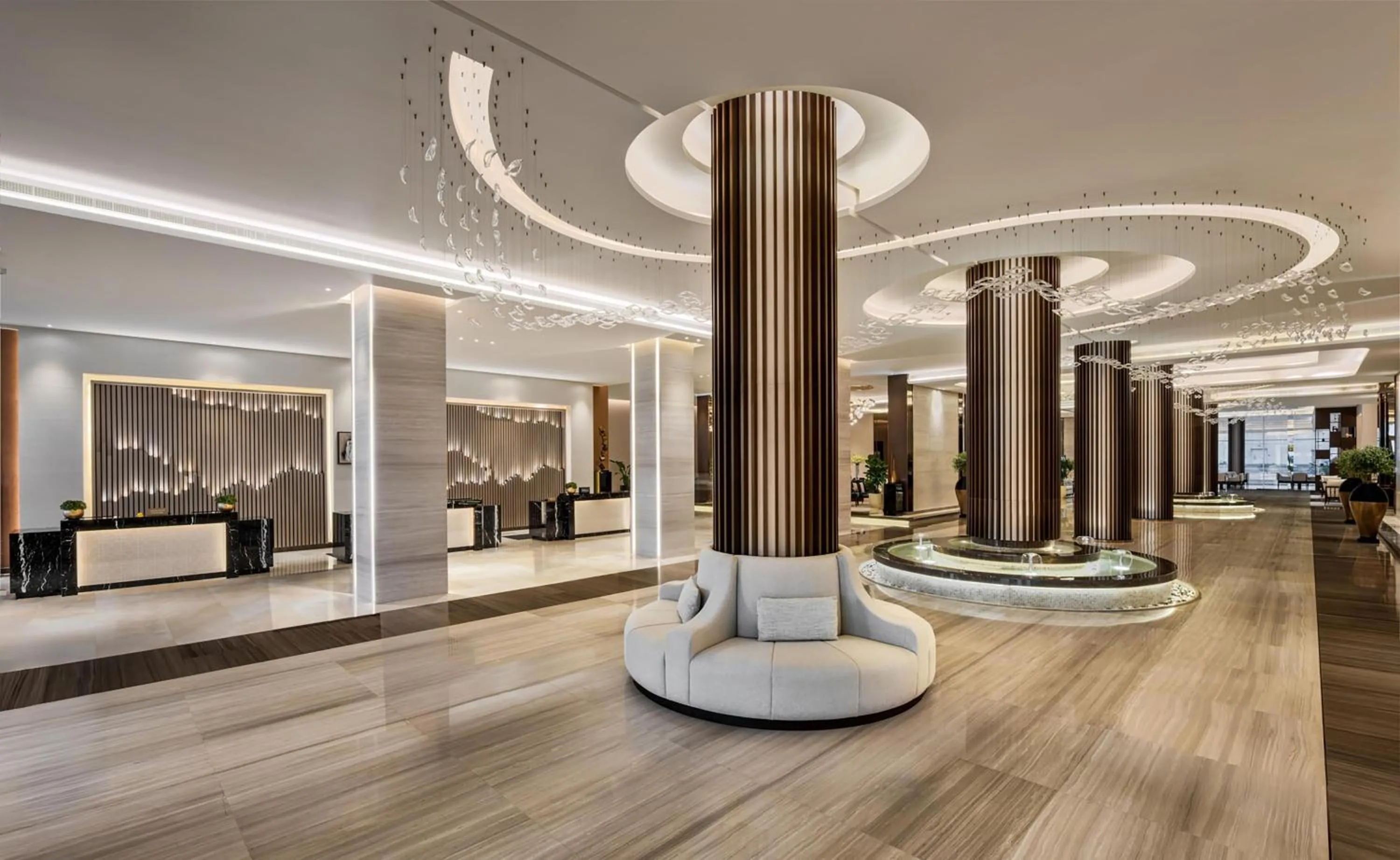 Lobby or reception in Hilton Bahrain City Centre Hotel & Residences