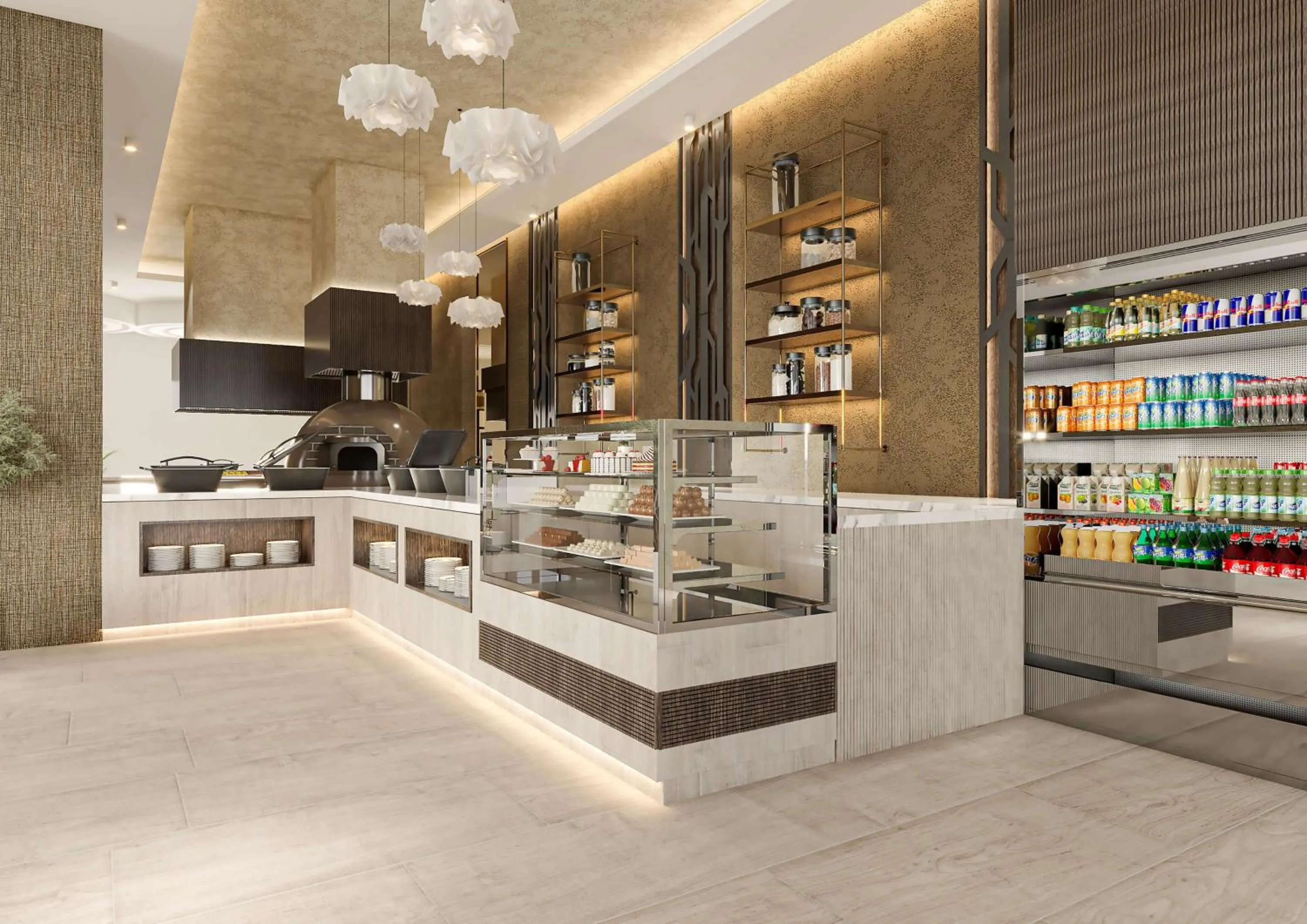 Restaurant/places to eat in Hilton Bahrain City Centre Hotel & Residences