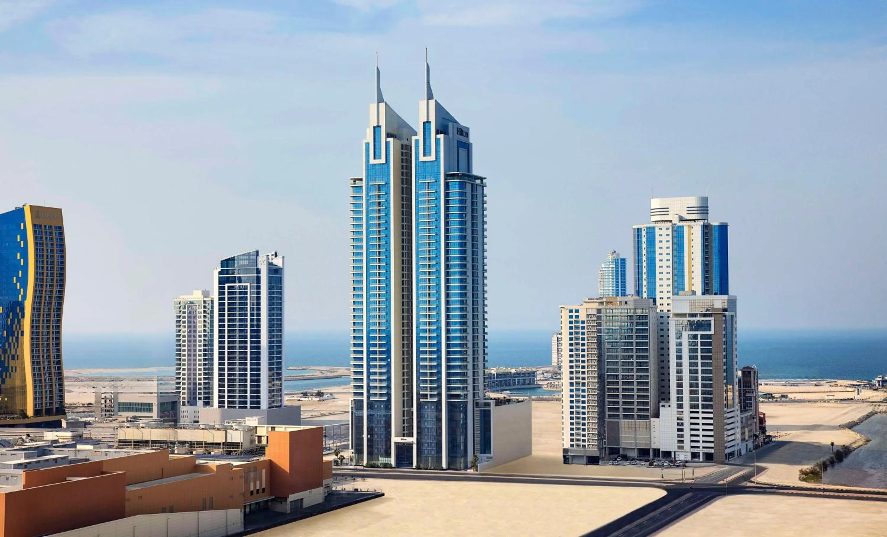 Property building in Hilton Bahrain City Centre Hotel & Residences