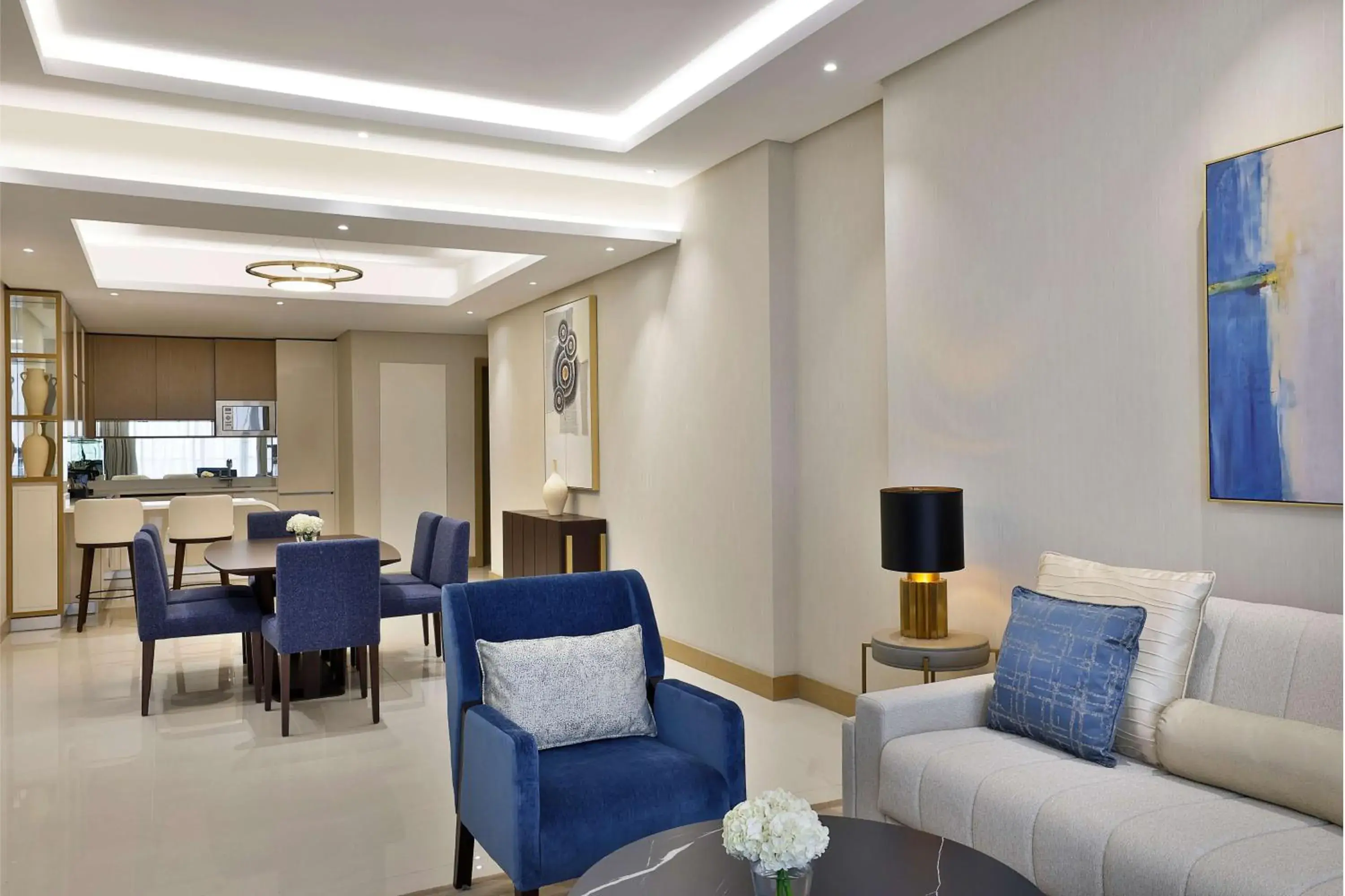 Living room in Hilton Bahrain City Centre Hotel & Residences Living room in Hilton Bahrain City Centre Hotel & Residences