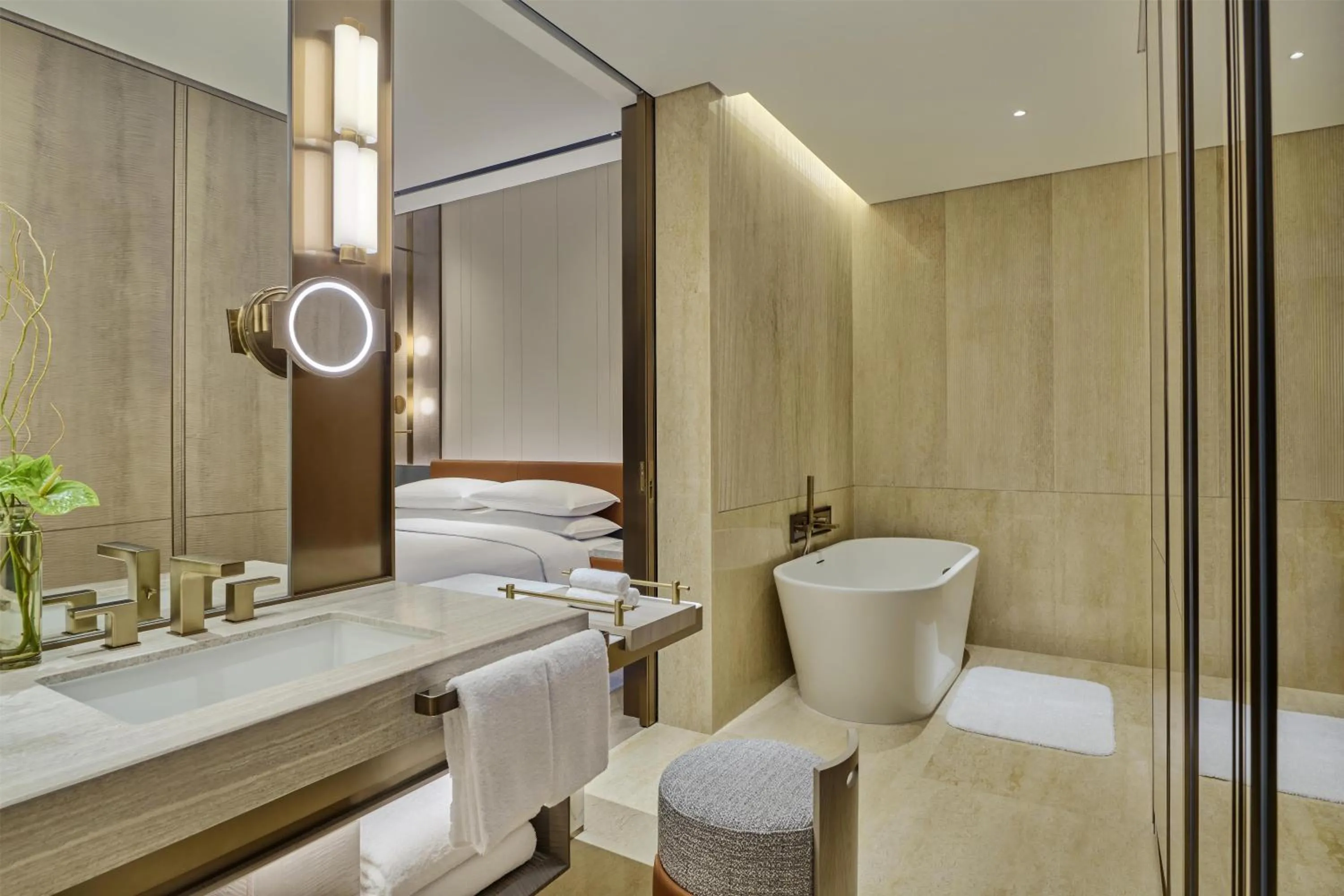 Bathroom in Hilton Shanghai Zhangjiang Science City
