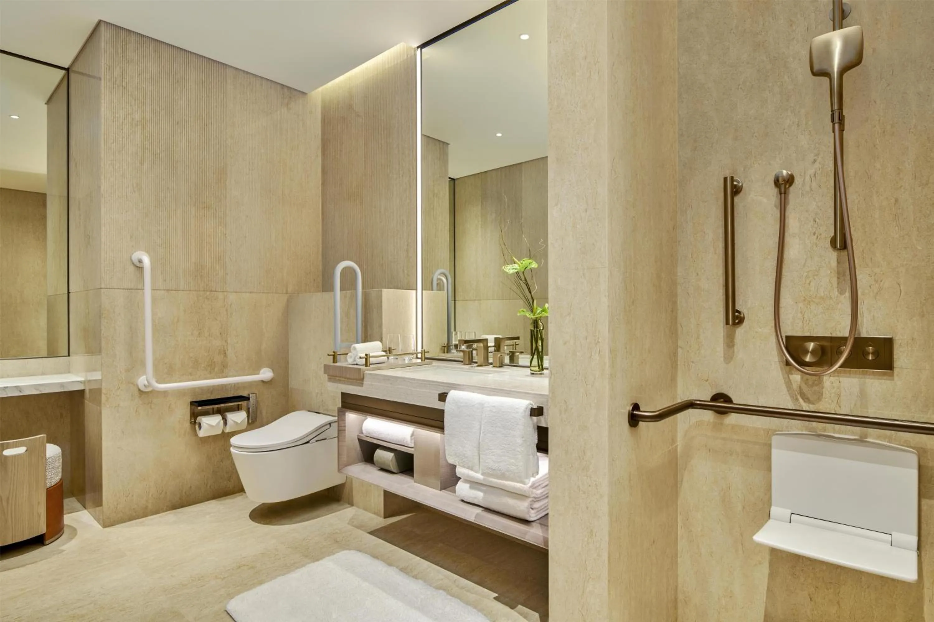 Bathroom in Hilton Shanghai Zhangjiang Science City