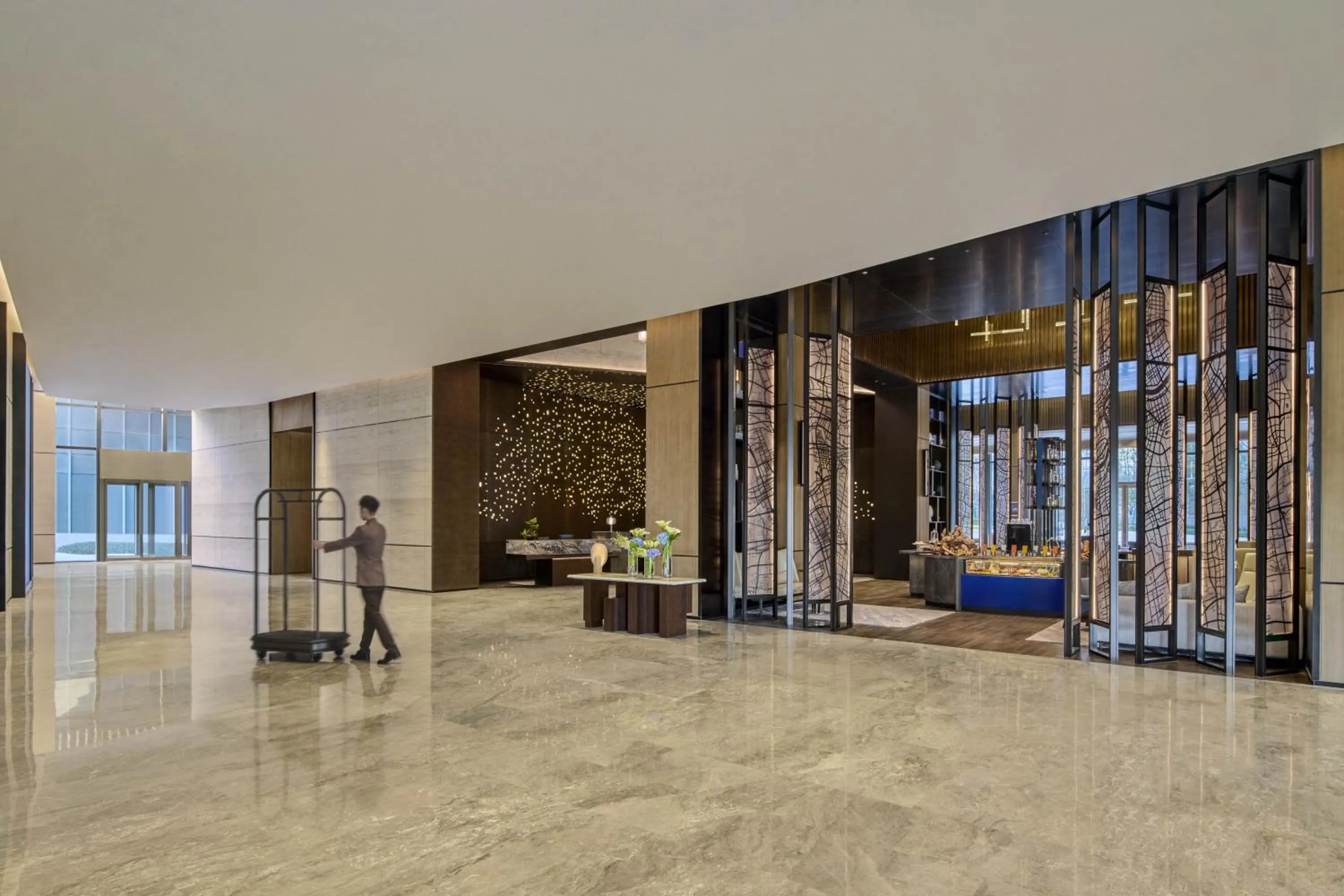 Lobby or reception in Hilton Shanghai Zhangjiang Science City