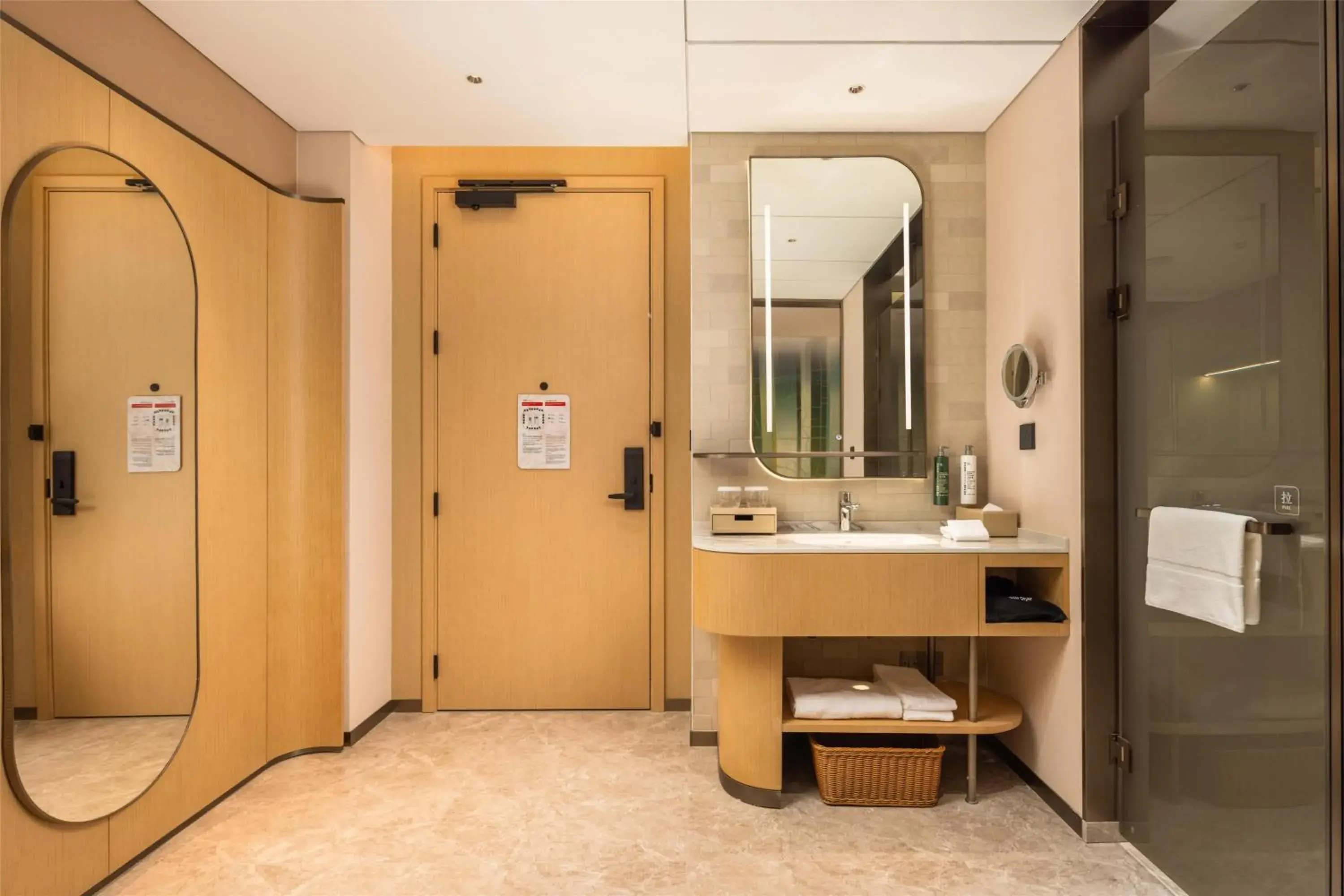 Bathroom in Hilton Garden Inn Olympic Sports Center Jinan Bathroom in Hilton Garden Inn Olympic Sports Center Jinan