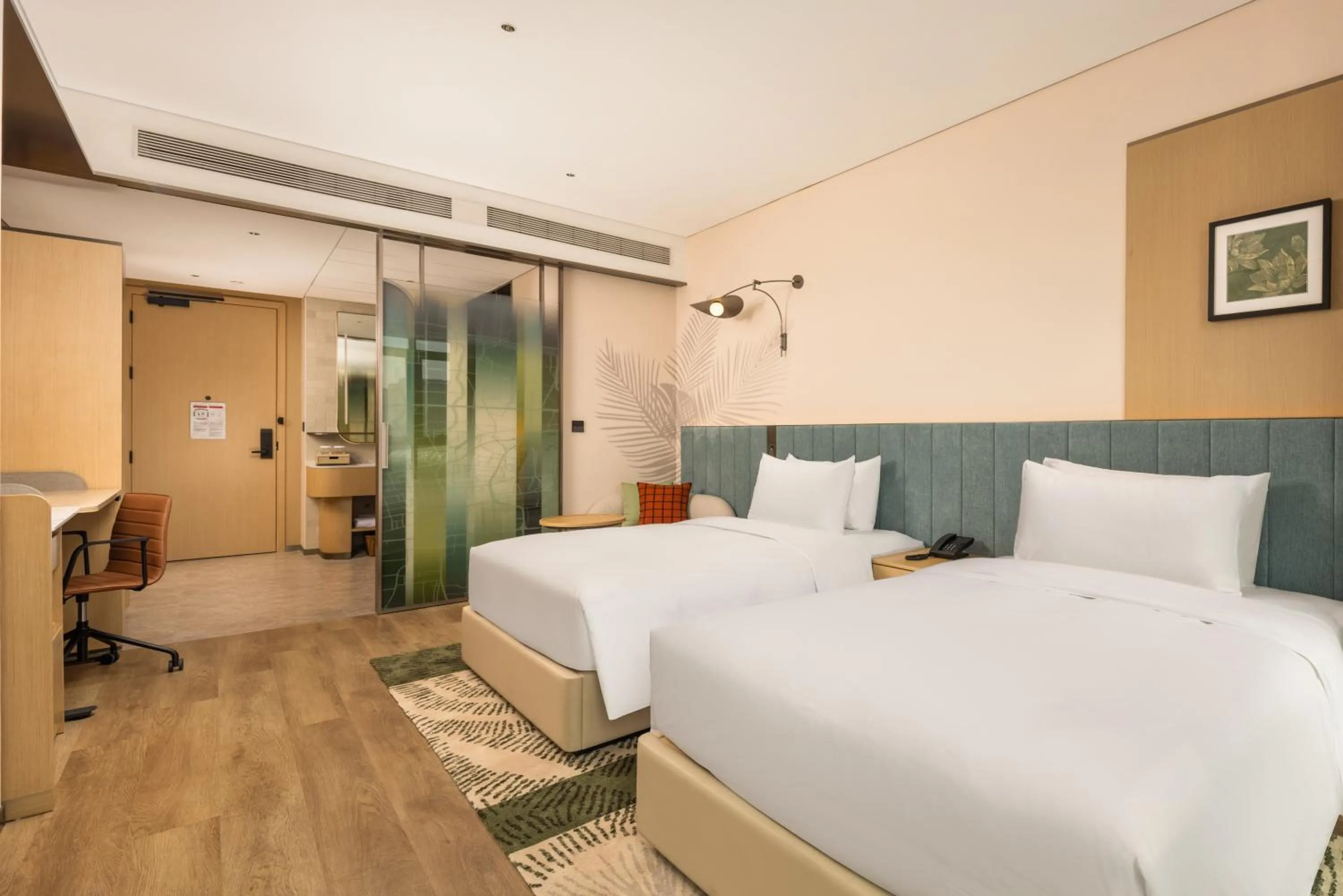 Bedroom, Bed in Hilton Garden Inn Olympic Sports Center Jinan