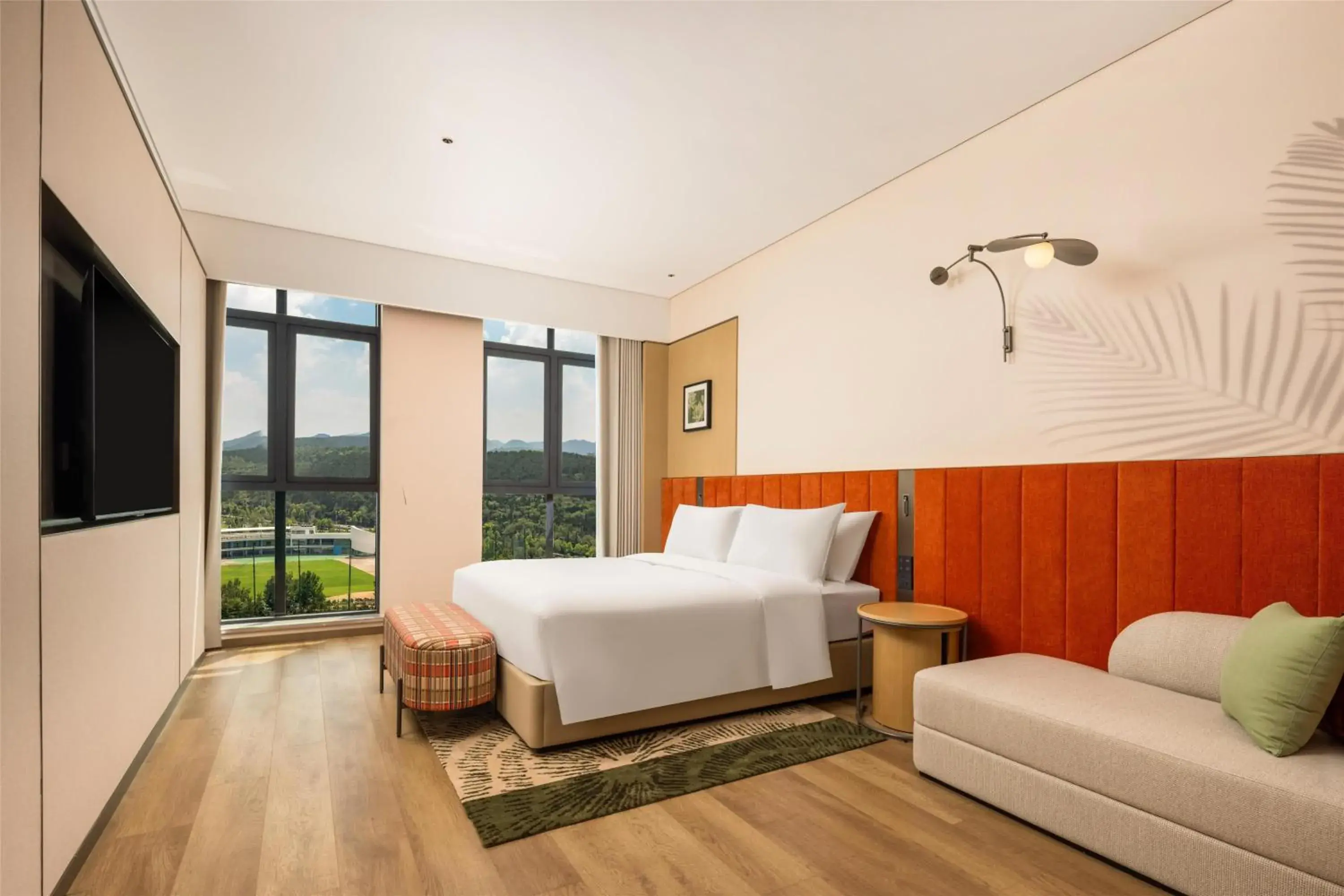 Bed in Hilton Garden Inn Olympic Sports Center Jinan Bed in Hilton Garden Inn Olympic Sports Center Jinan