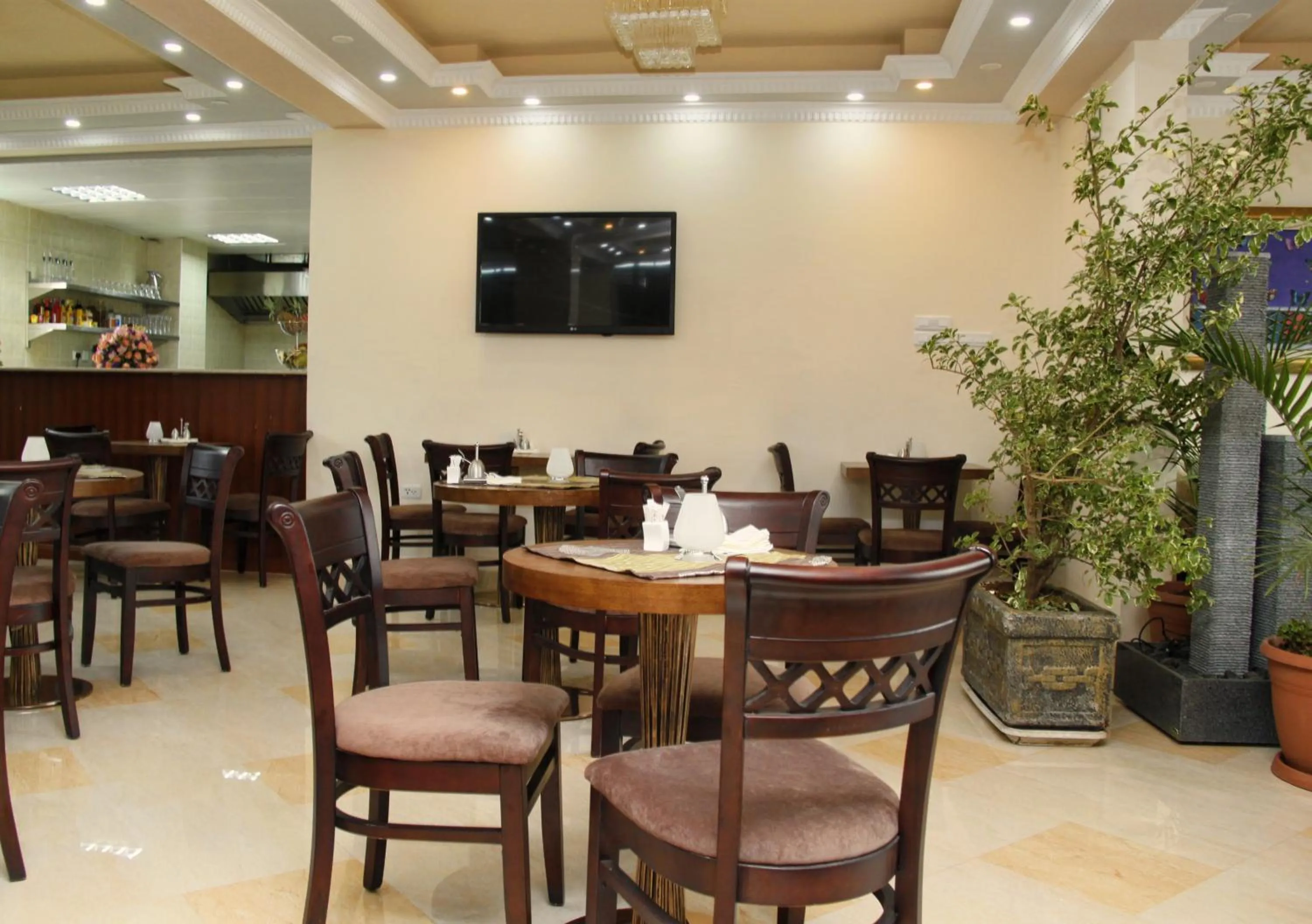 Area and facilities in Addissinia Hotel