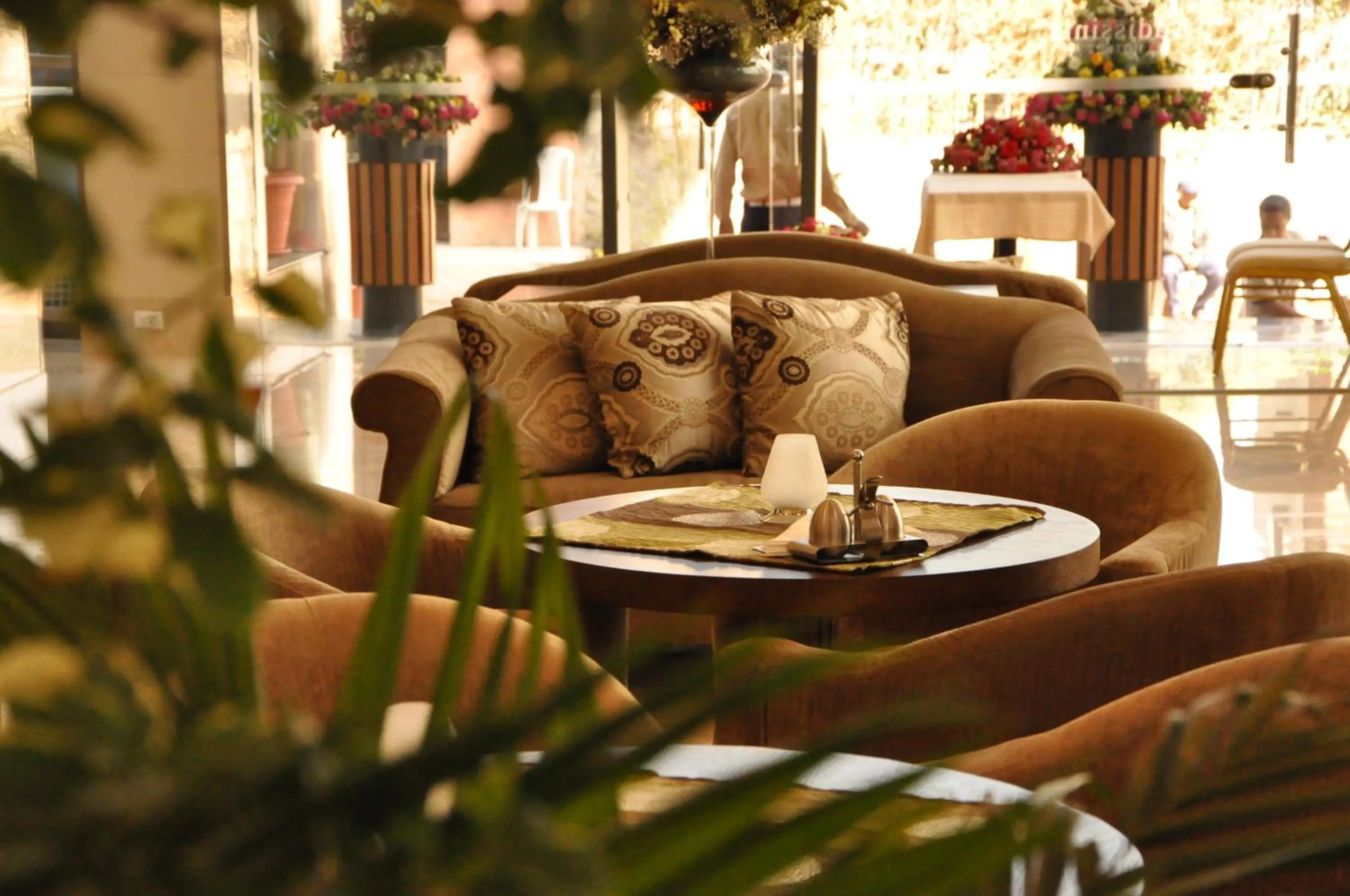 Living room in Addissinia Hotel