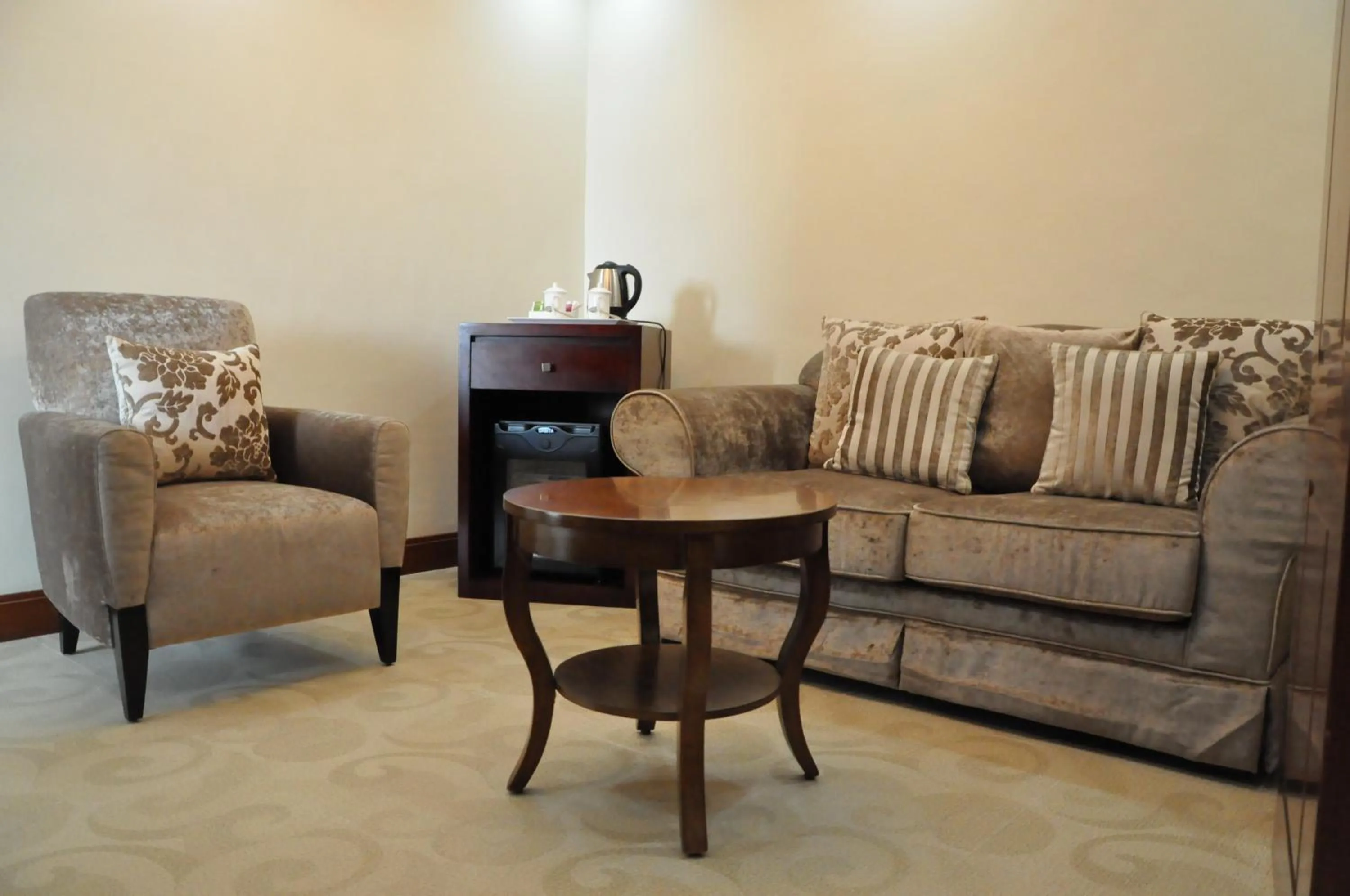 Living room in Addissinia Hotel