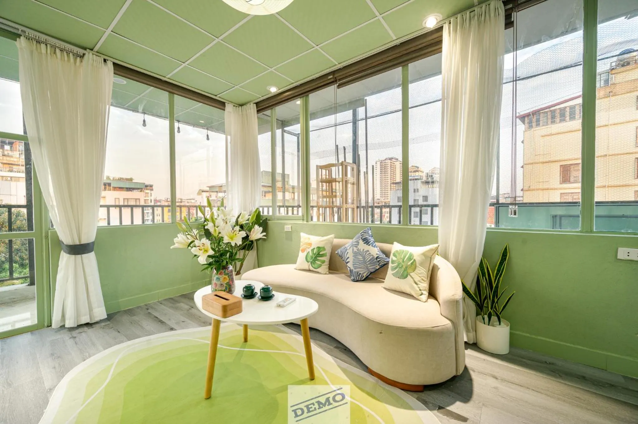 Living room in Luxe Paradise Residence 76 To Ngoc Van