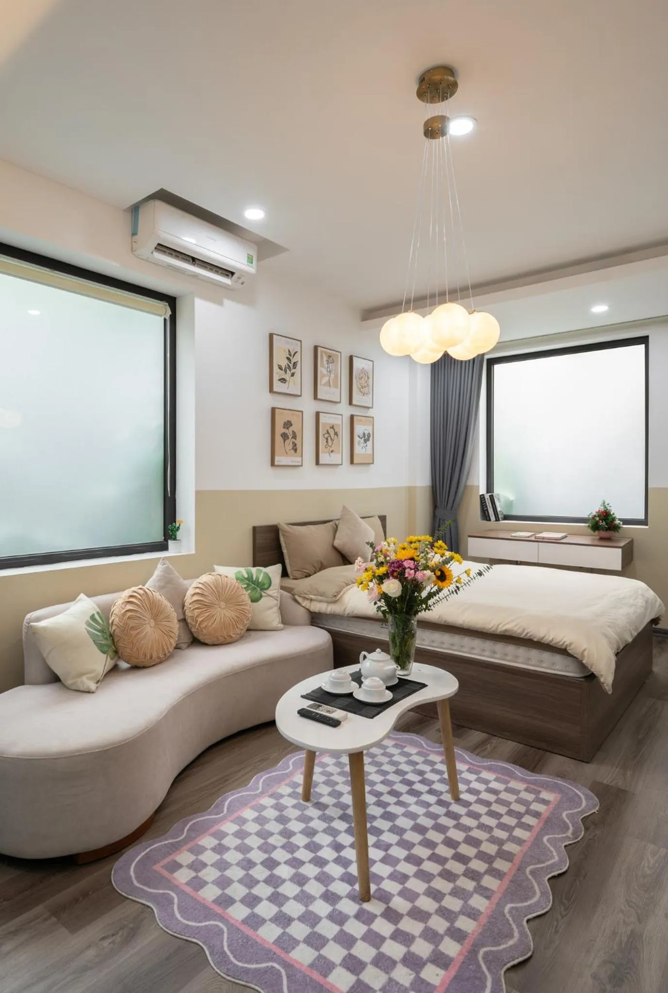 Bed in Luxe Paradise Residence 76 To Ngoc Van