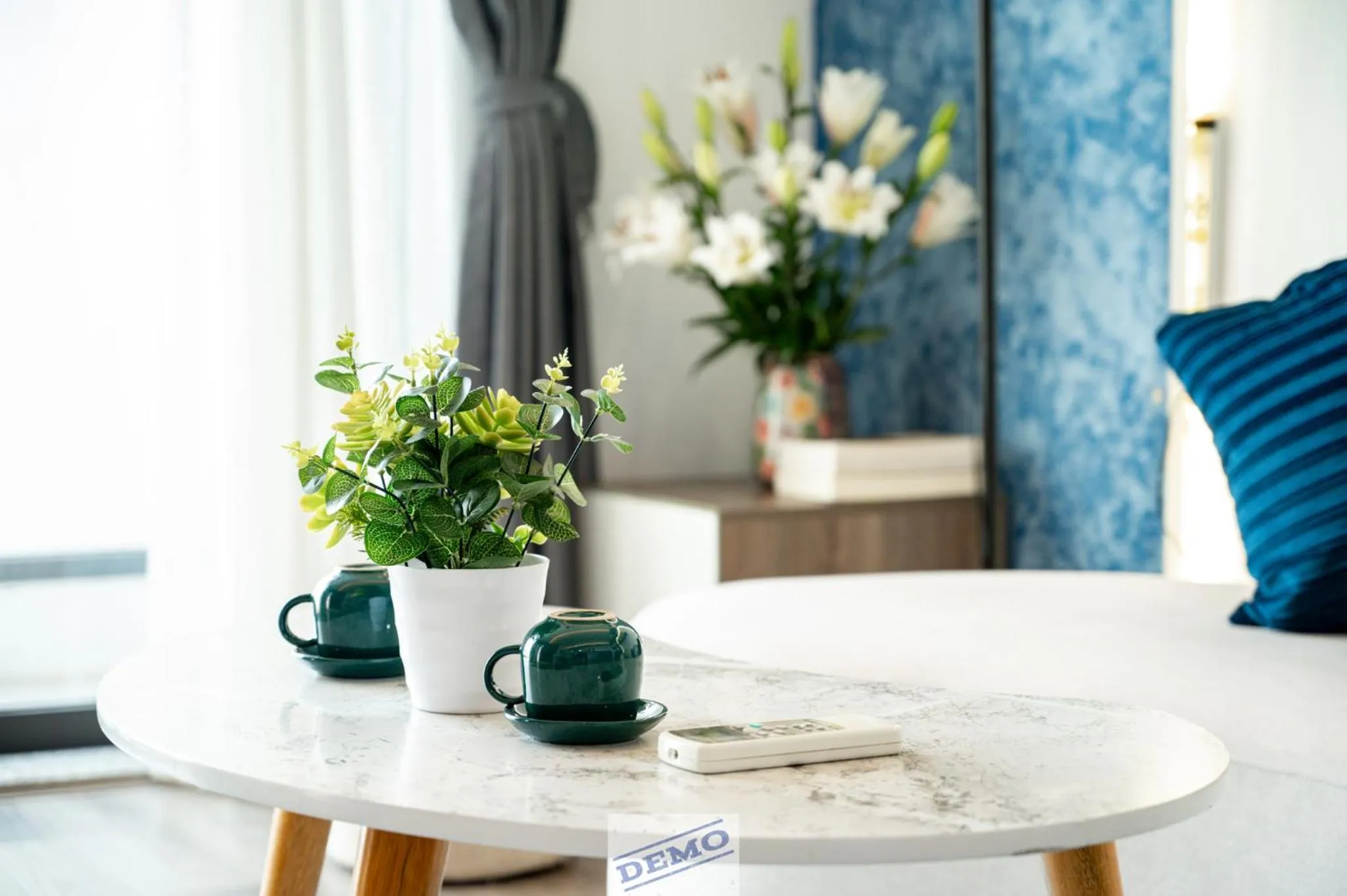 Seating area in Luxe Paradise Residence 76 To Ngoc Van