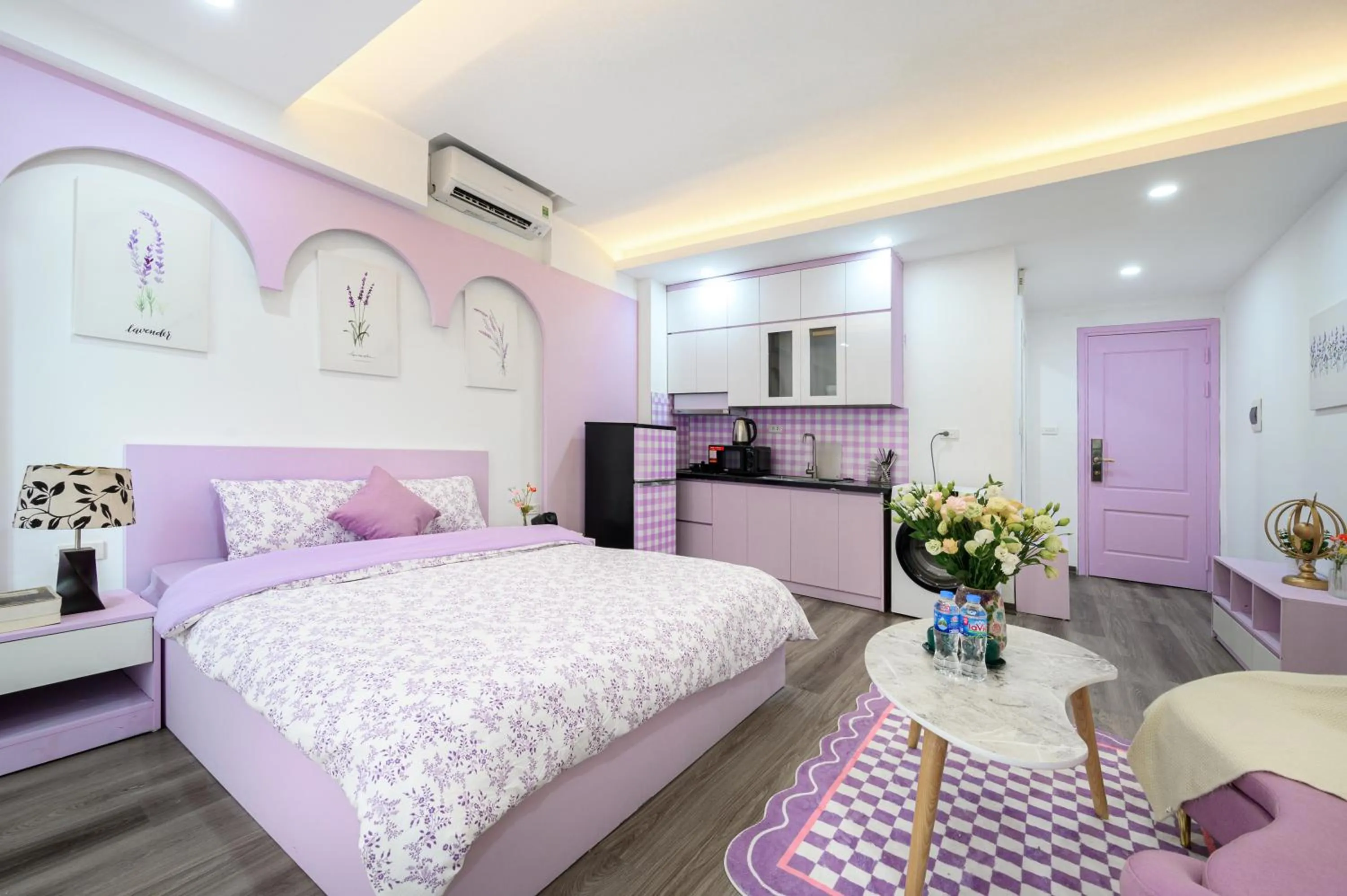 Bed in Luxe Paradise Residence 76 To Ngoc Van