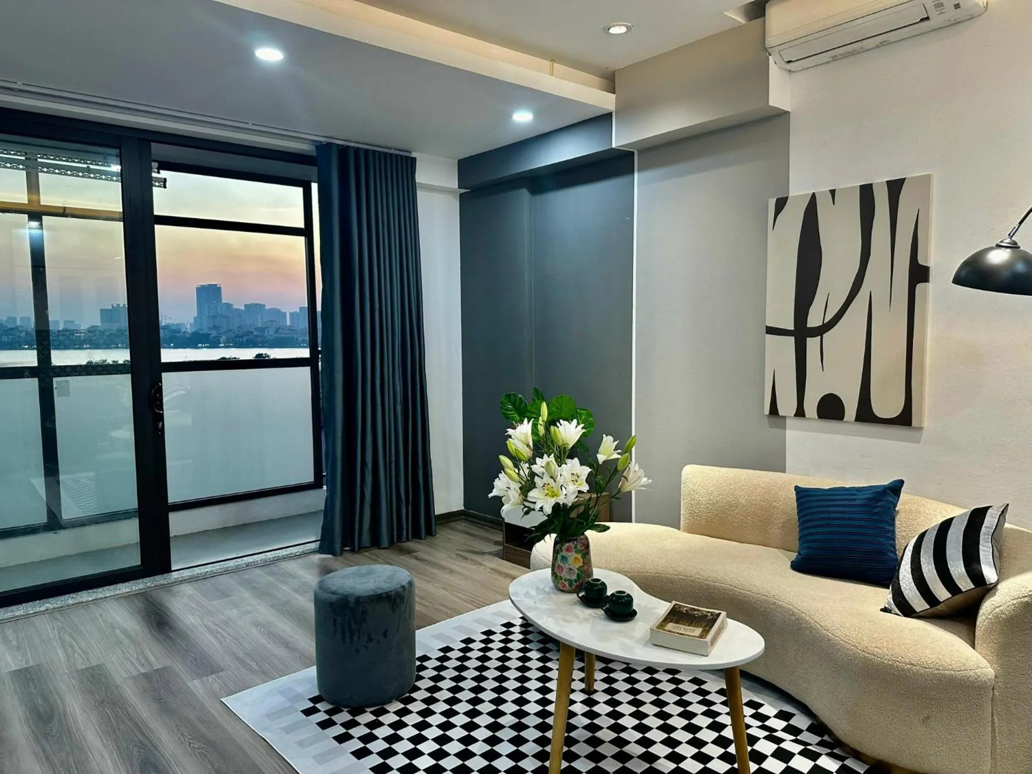 Living room in Luxe Paradise Residence 76 To Ngoc Van