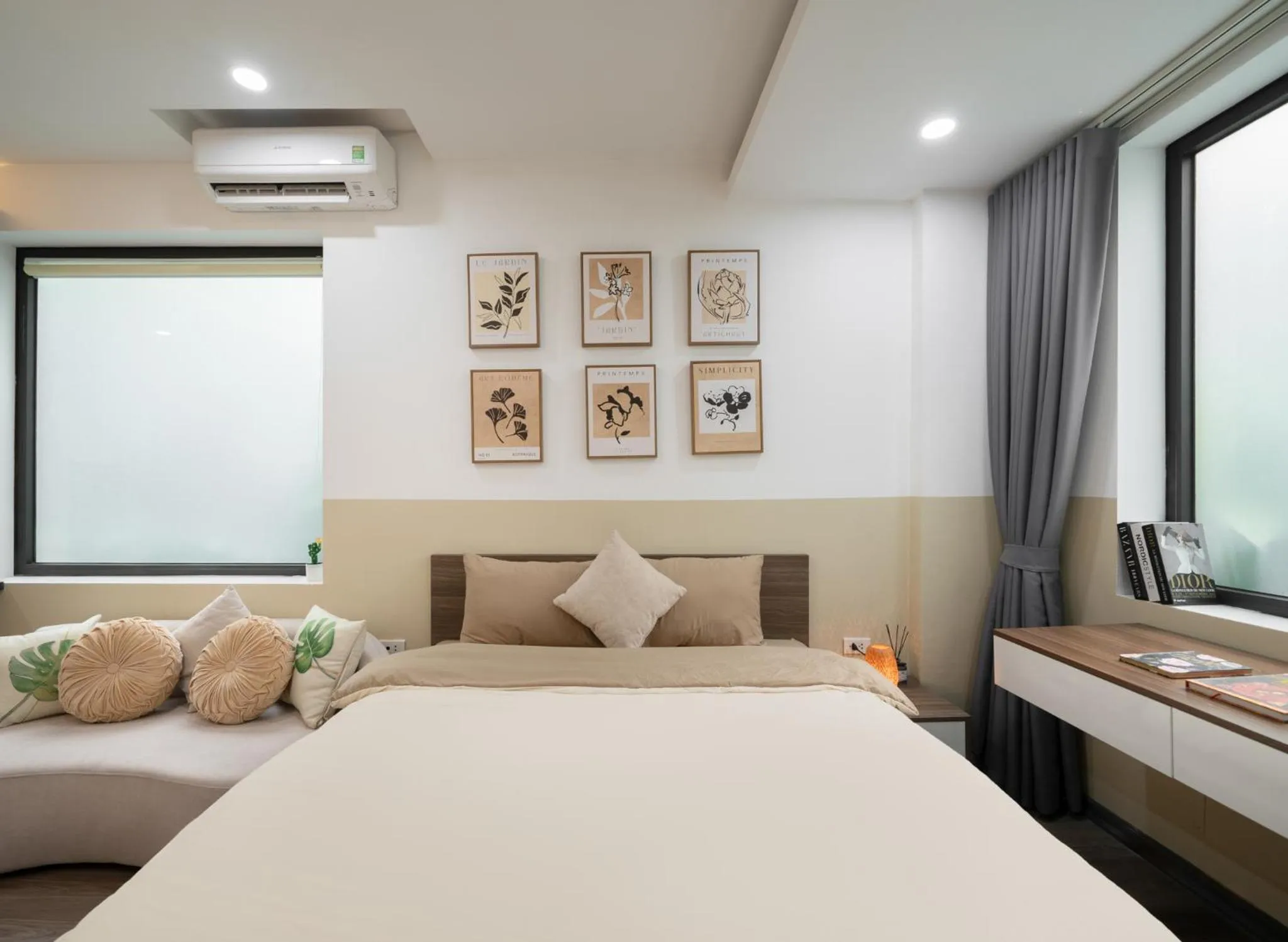 Bed in Luxe Paradise Residence 76 To Ngoc Van