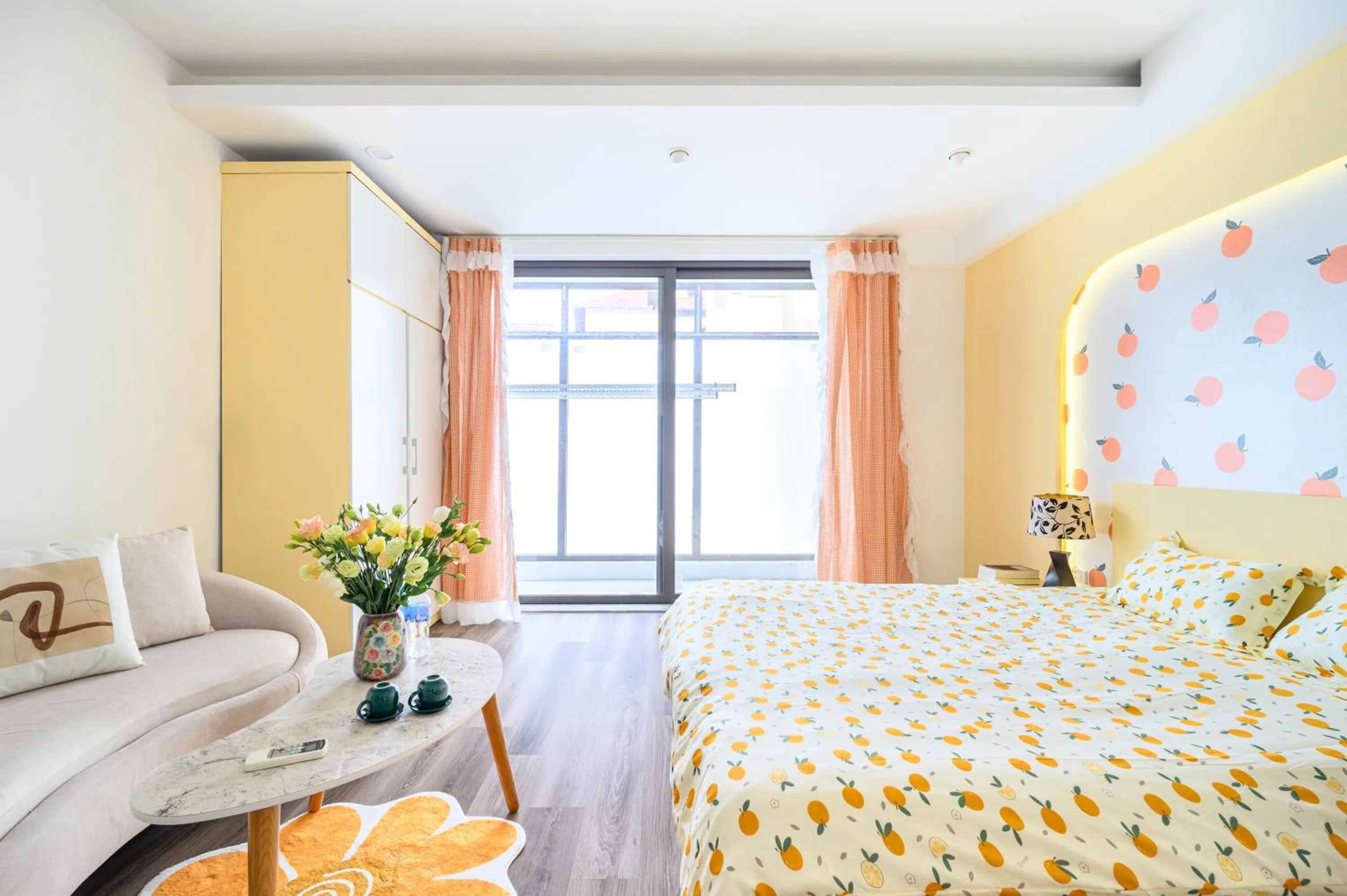 Bed in Luxe Paradise Residence 76 To Ngoc Van