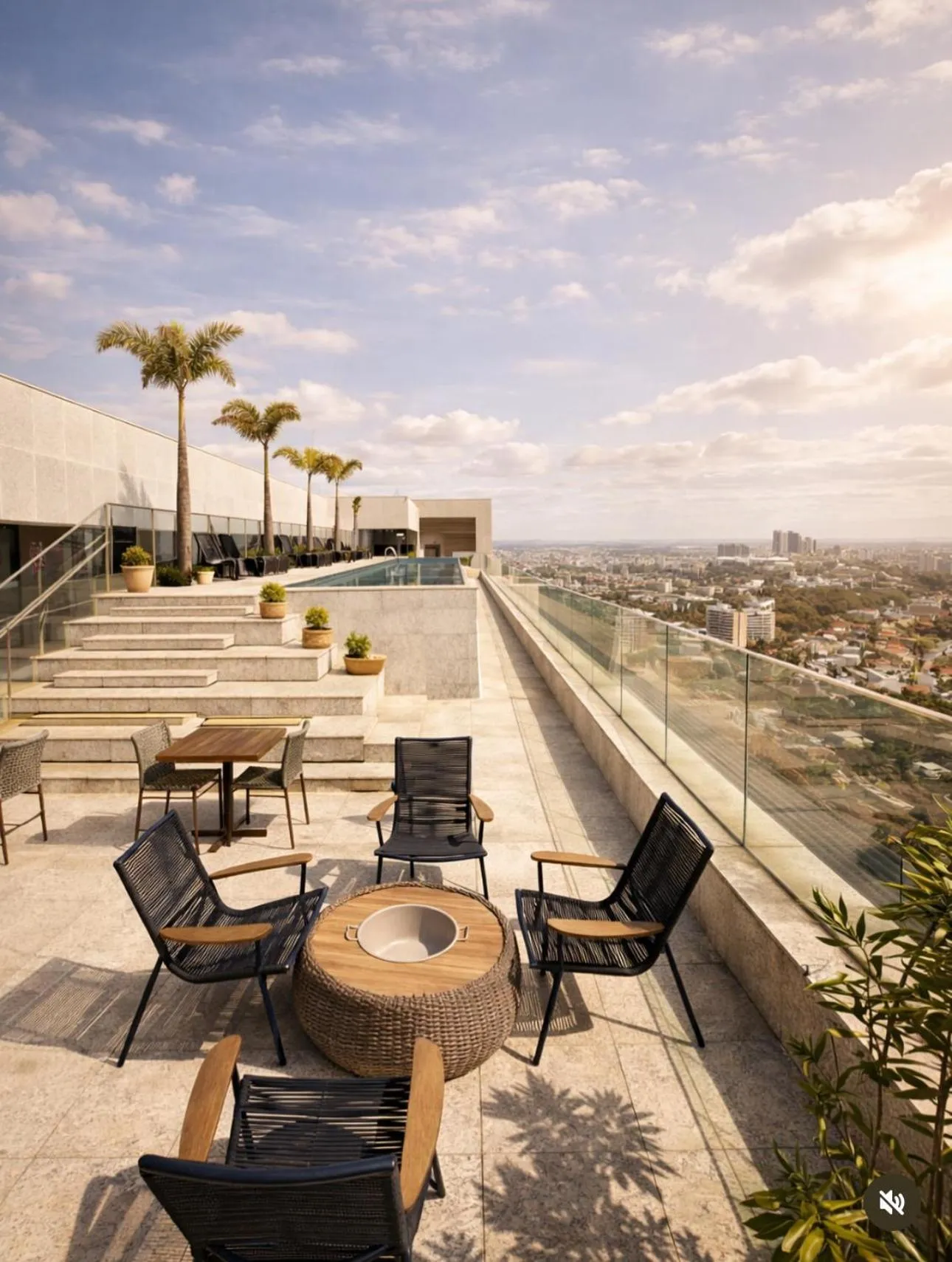 Pool view in Palazzo Torquetti