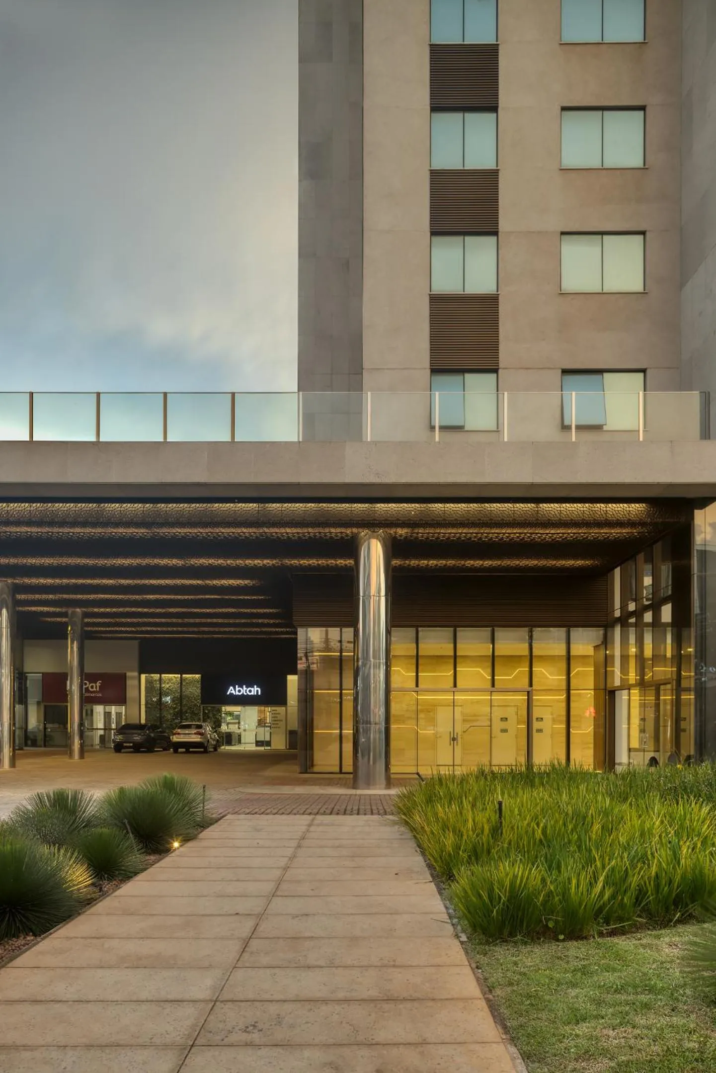 Facade/entrance in Palazzo Torquetti