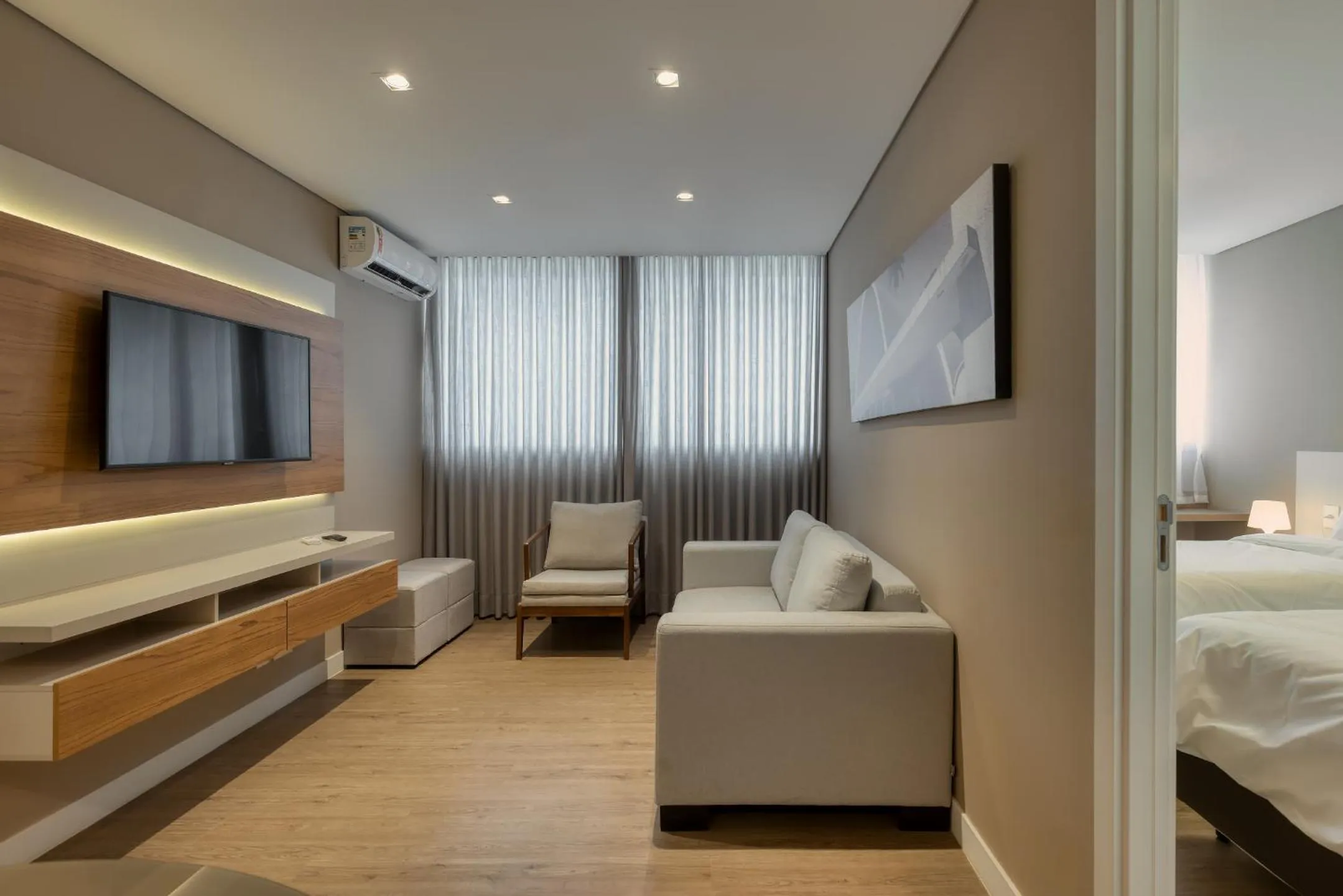 Living room, Bed in Palazzo Torquetti