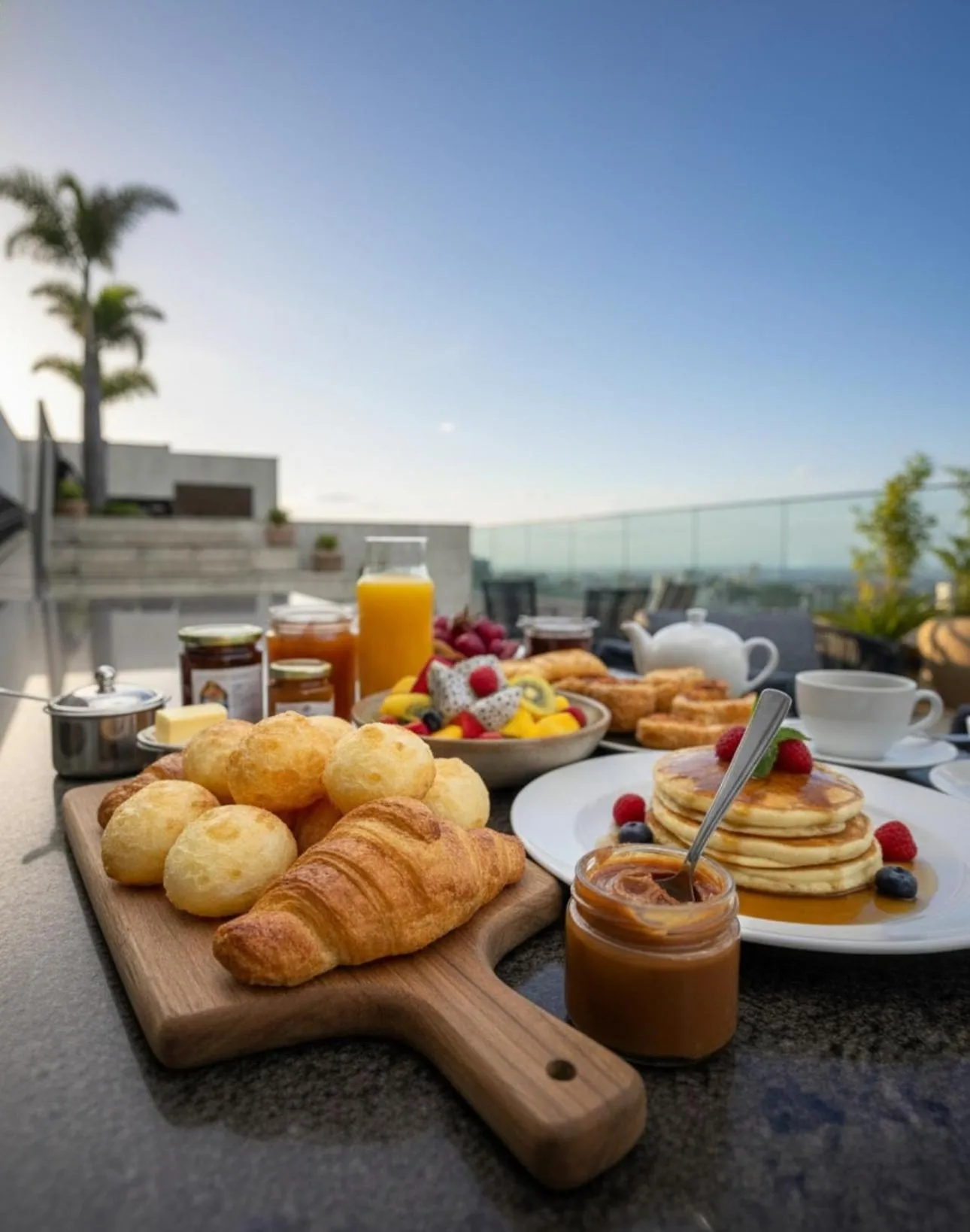 Continental breakfast in Palazzo Torquetti